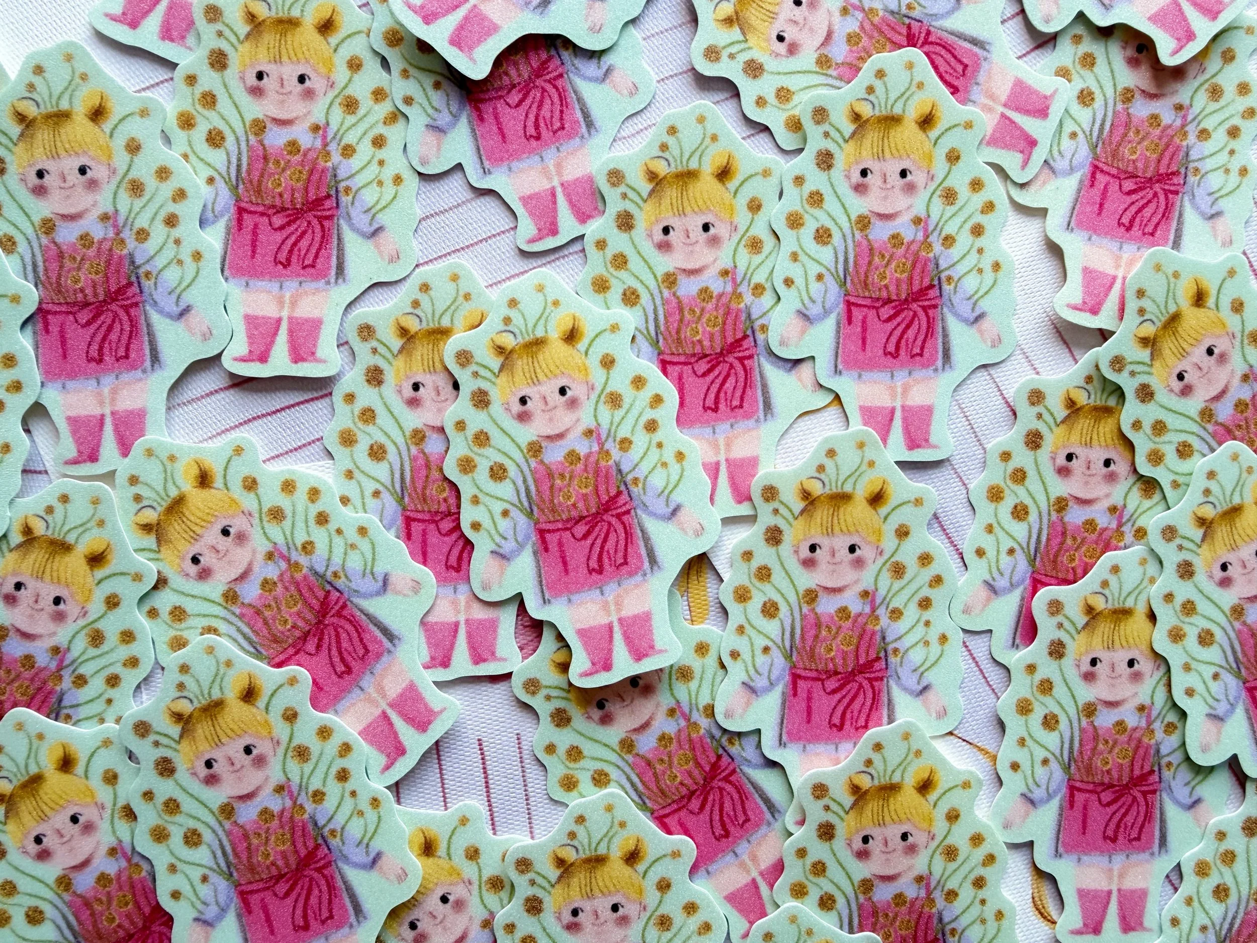 Craspedia - Niñas flor - Sticker individual.jpg