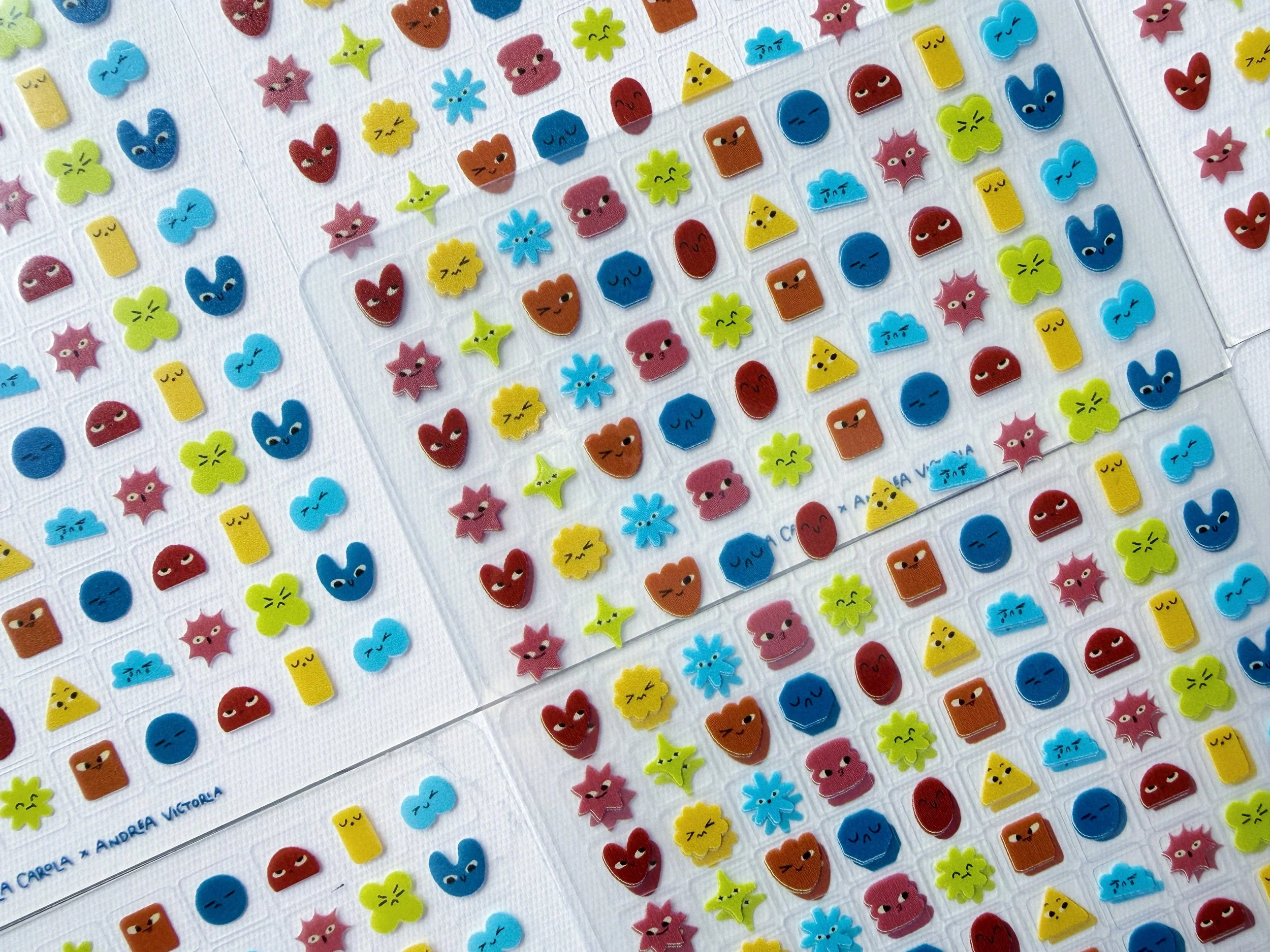 Emociones al margen [Planilla de stickers]