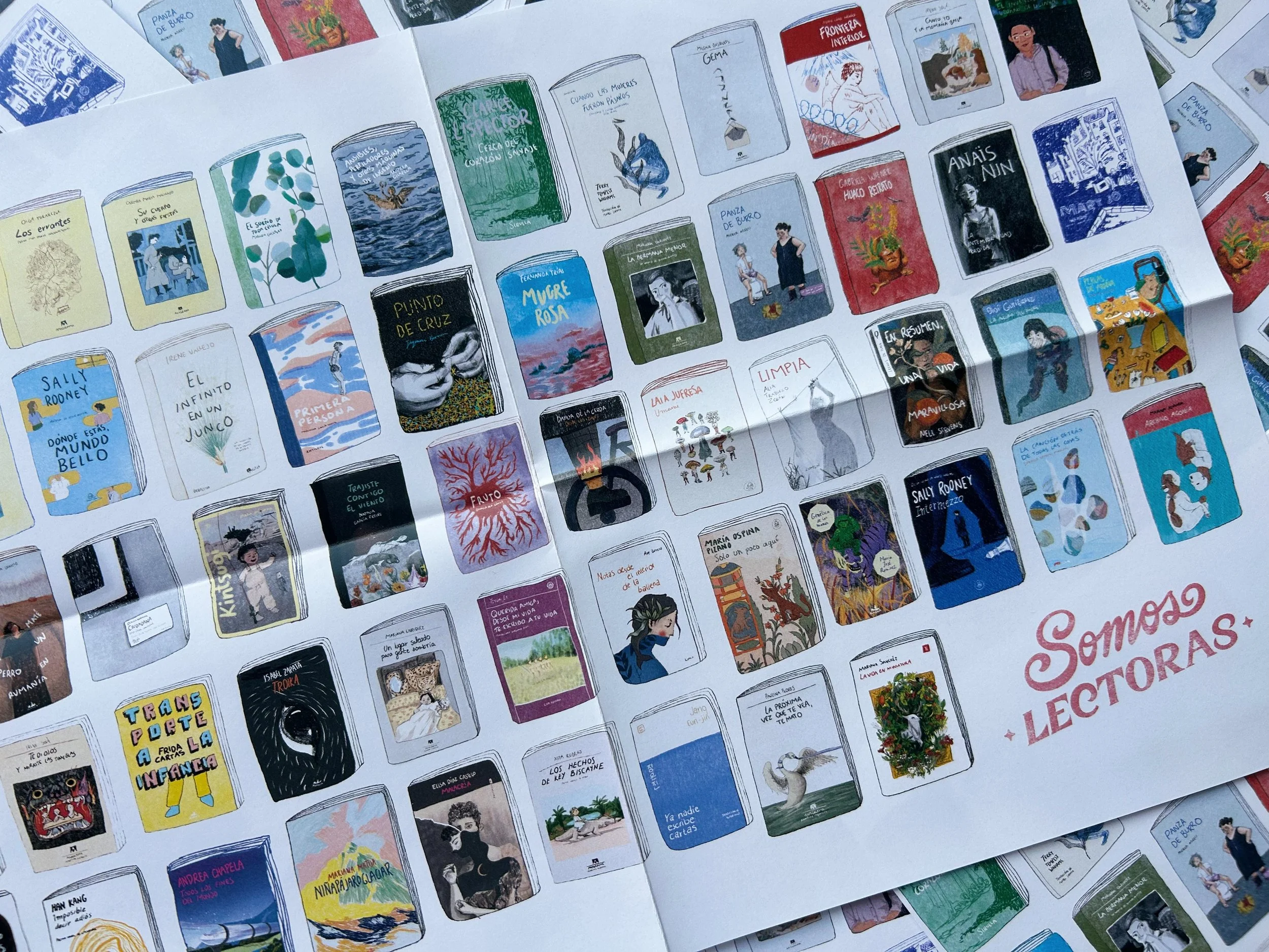 5 años leyendo juntas [Póster]