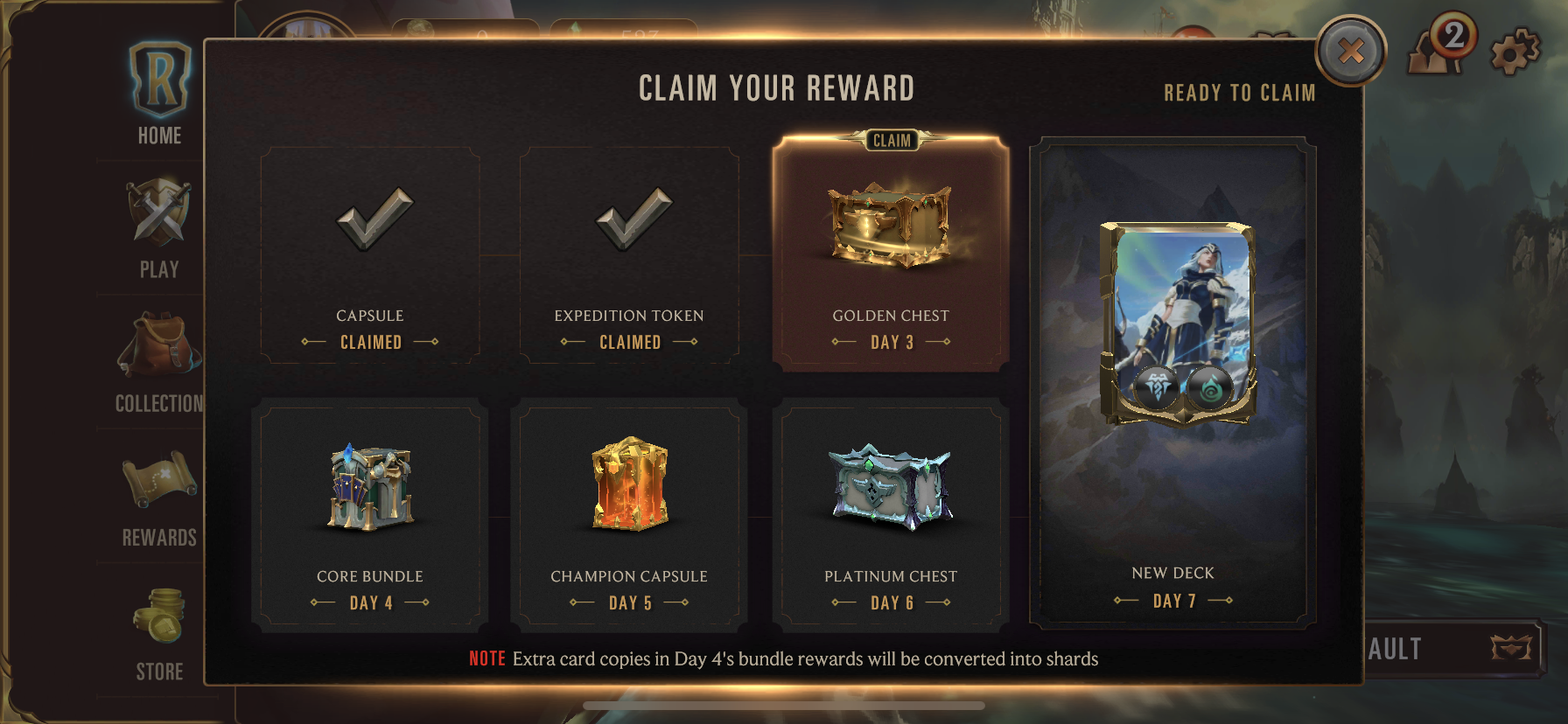 Card Packs: A Mini Exemplar Collection