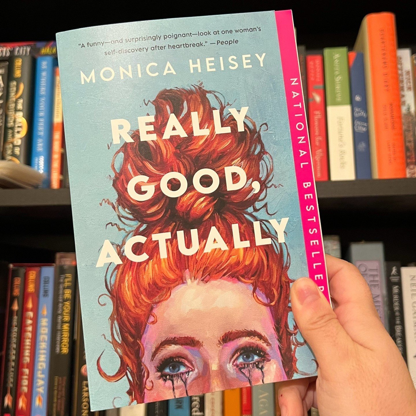 We can't wait to read this laugh-out-loud novel from Monica Heisey.⁠
⁠
⁠
🫠 Maggie is fine. She&rsquo;s doing really good, actually. Sure, she&rsquo;s broke, her graduate thesis on something obscure is going nowhere, and her marriage only lasted 608 
