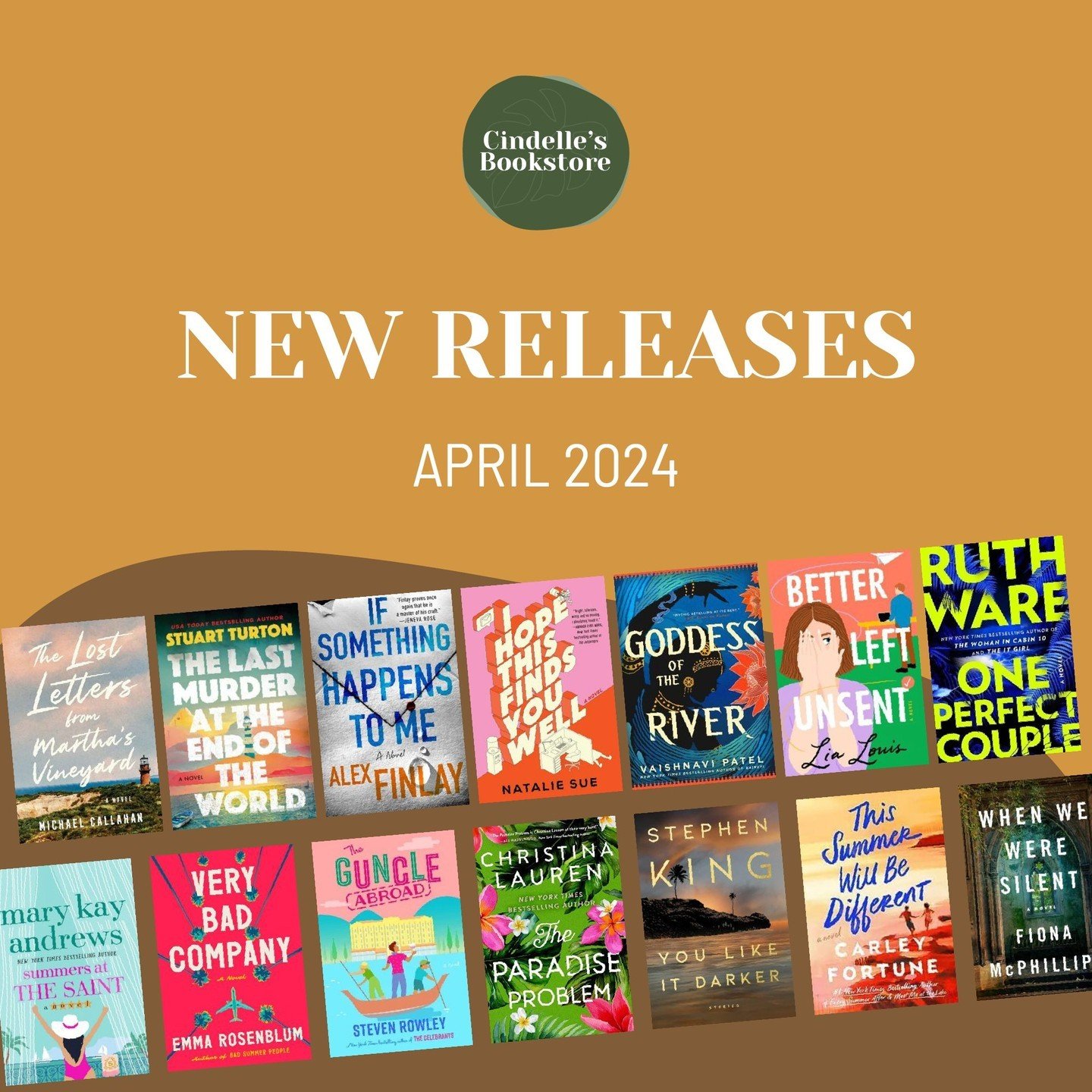 Hello May &amp; new book releases!⁠
⁠
We're excited to share some of the most anticipated book releases for the month of May! We can't wait to start reading! 📚🩷⁠
⁠
💬 What new release are you most excited for?⁠ All of these books have been added to