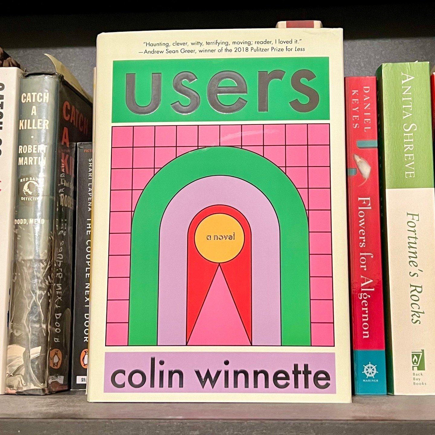 Colin Winnette's 2023 novel Users &quot;marries the philosophical absurdities of life, technology, start-up culture, and family&quot; 🖥️⁠
⁠
🖥️ Miles, a lead creative at a midsize virtual reality company known for its &ldquo;original experiences,&rd