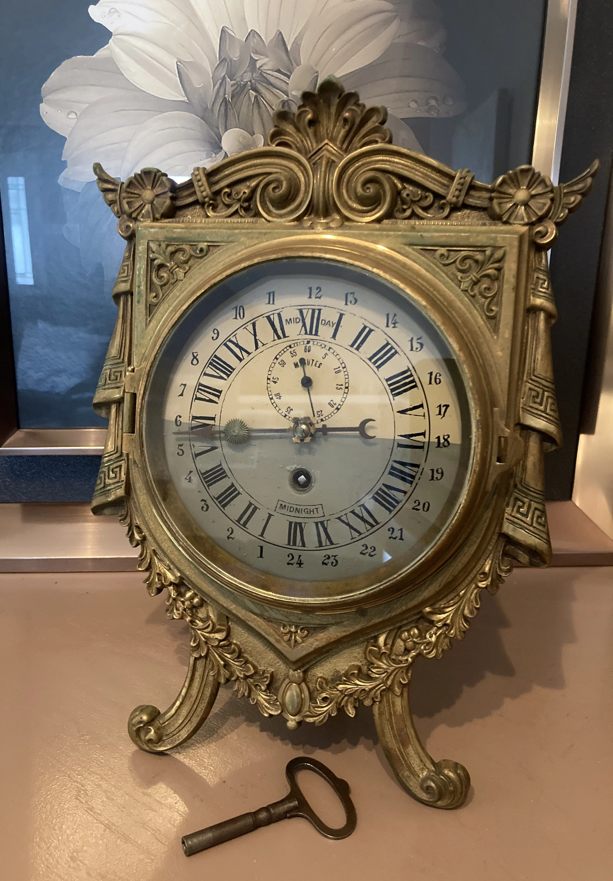 French timepiece restoration, circa 1882
