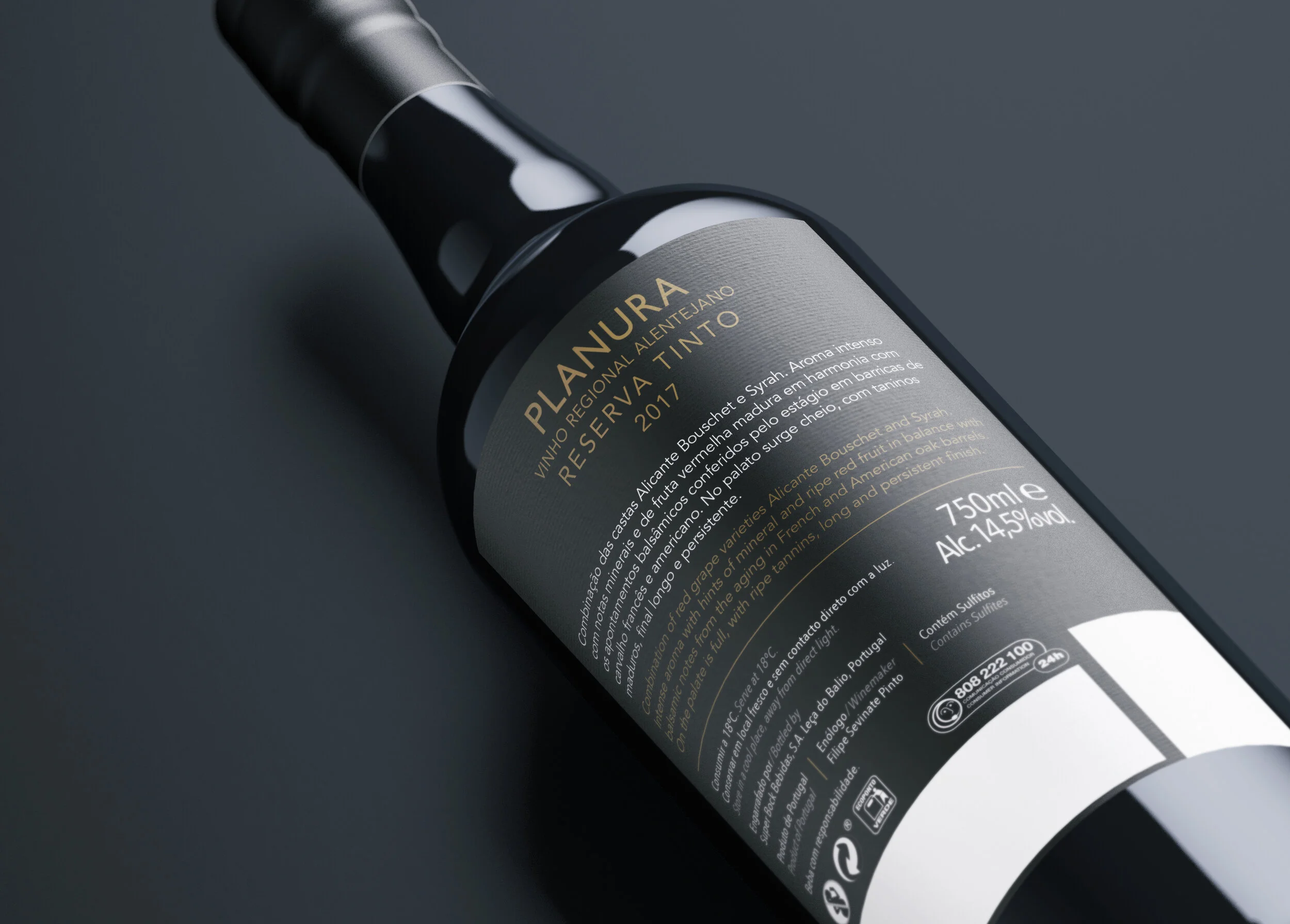 Redesign Rótulos vinho Super Bock