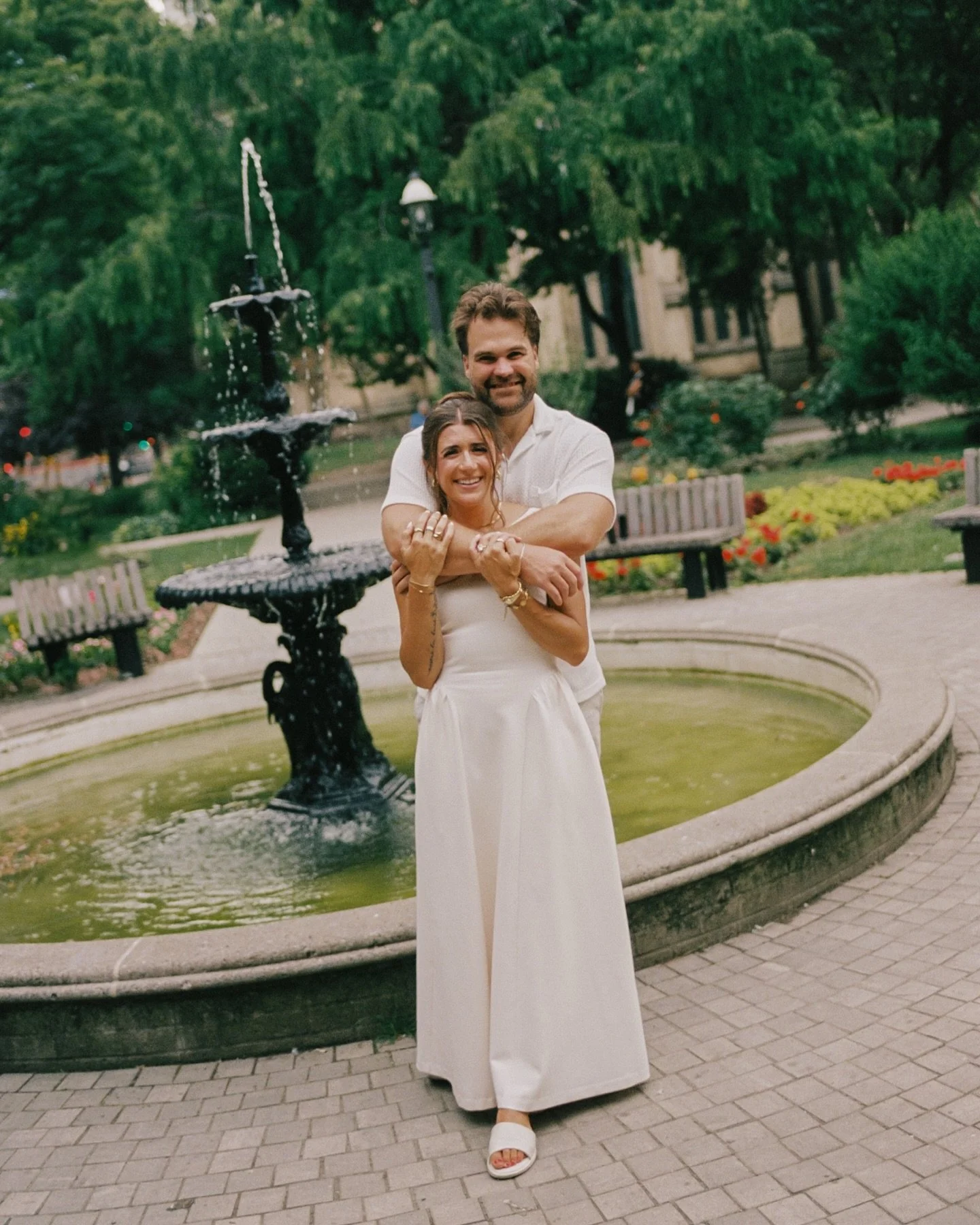Whatever this vibe is, sign me up for it ALWAYS. F &amp; T from this past summer🍸

.
.
.
.
.
#carachapmanphotography #torontoweddingphotographer  #destinationweddingphotographer  #italyelopementphotographer
#lookslikefilmweddings #antibride #filmwed