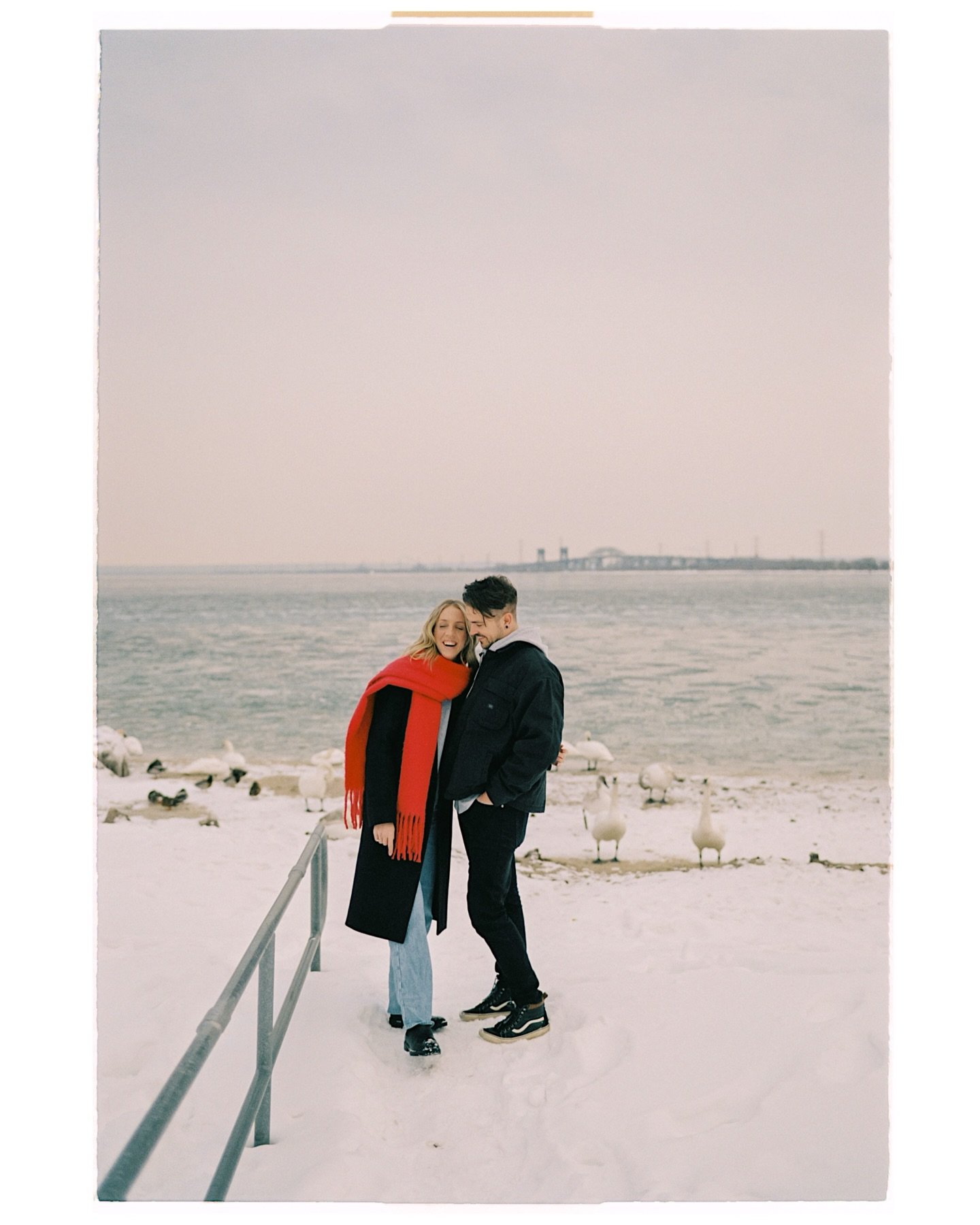 Fellow wedding photographers @durandstudios asked me to capture their anniversary back in February, and considering they got married in an actual snow storm, they remain a great example of how magical winter photos can be. And I needed to share my la