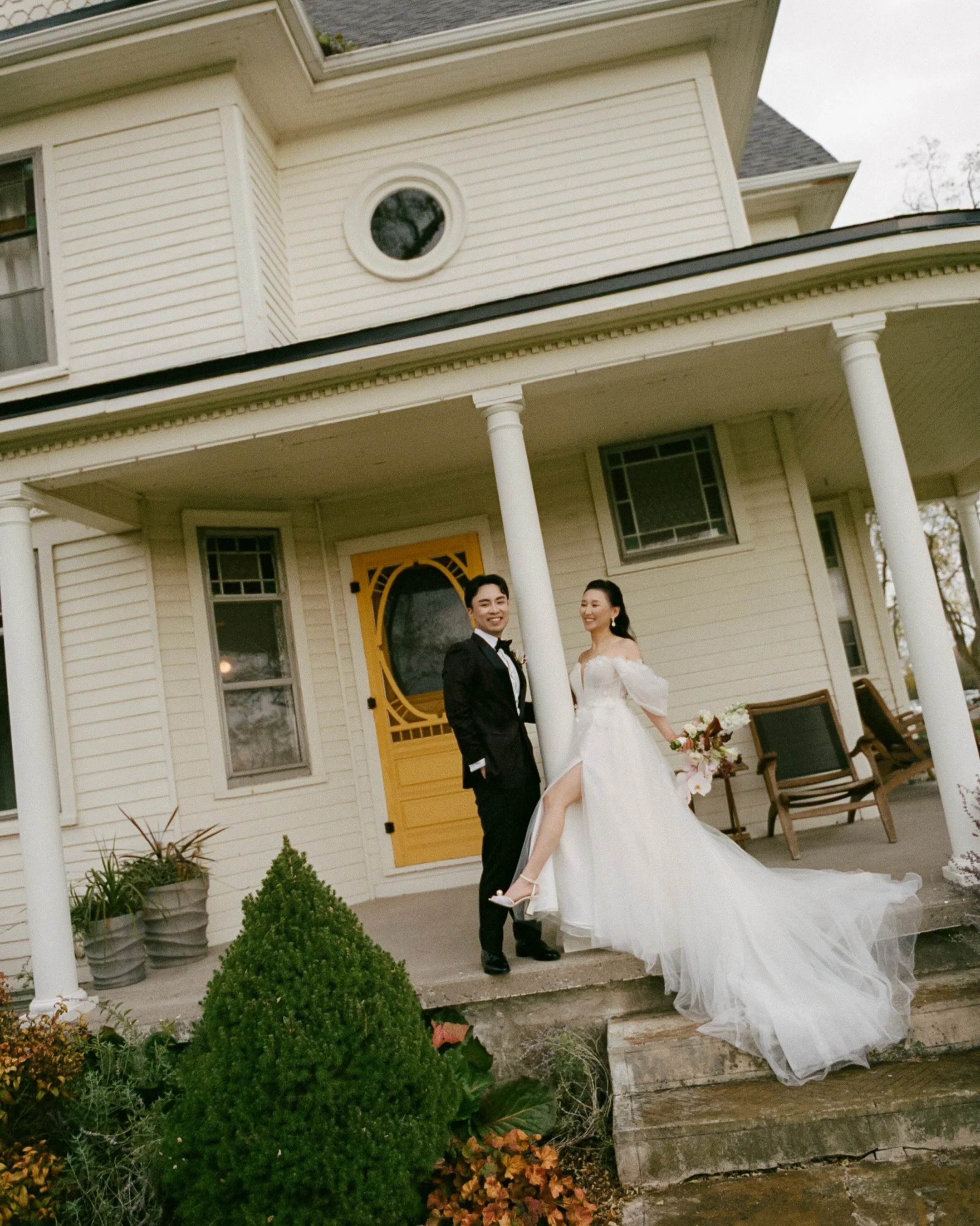 Chris and Eric Pt. 2, the Reception. It&rsquo;s important to note this wedding happened approximately 4 whole months before the release of Wuthering Heights. And if I&rsquo;d known Chris&rsquo; dress was going to be giving SUCH Kathy vibes, I would&r