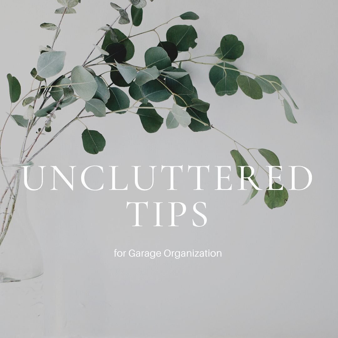 Swipe to see some of my best tips for garage organization 👉🏻
&mdash;&mdash;
My first tip might be an unpopular opinion- there are a few exceptions. But I&rsquo;ve had my car out in all weather and having it in the garage makes a helluva difference!
