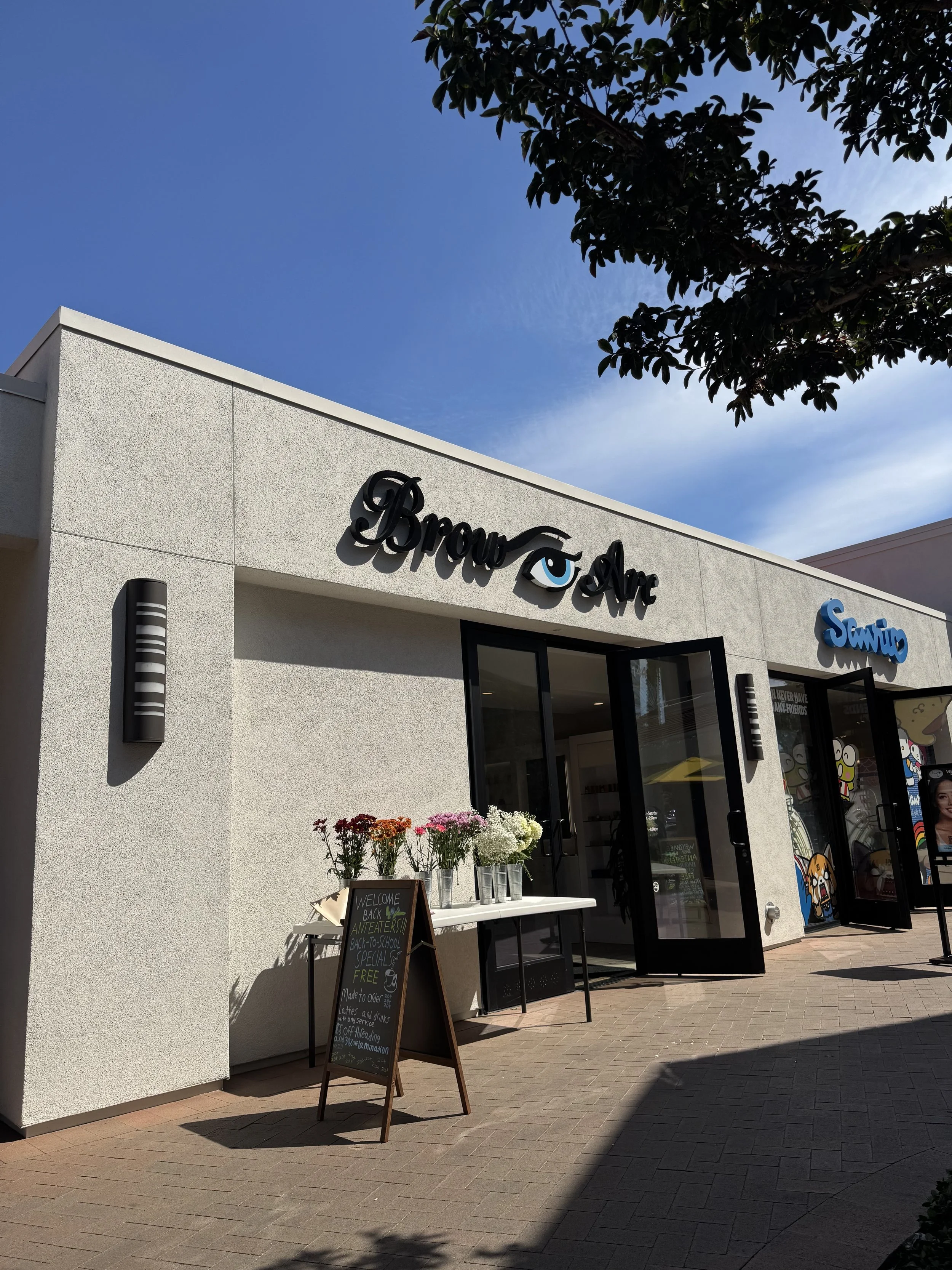 Brow Arc at University Center Store Front