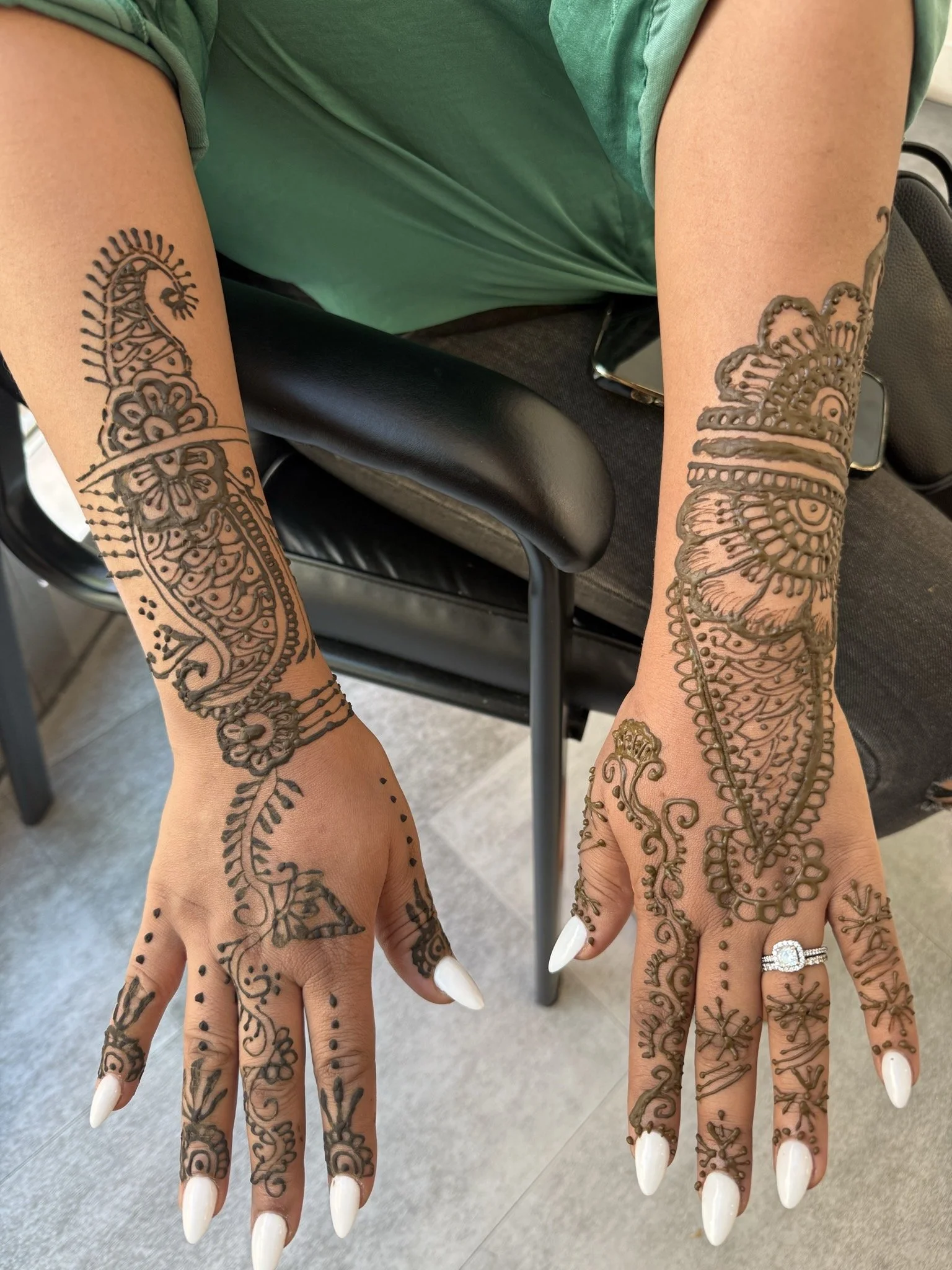Henna Tattoos at Brow Arc Salons