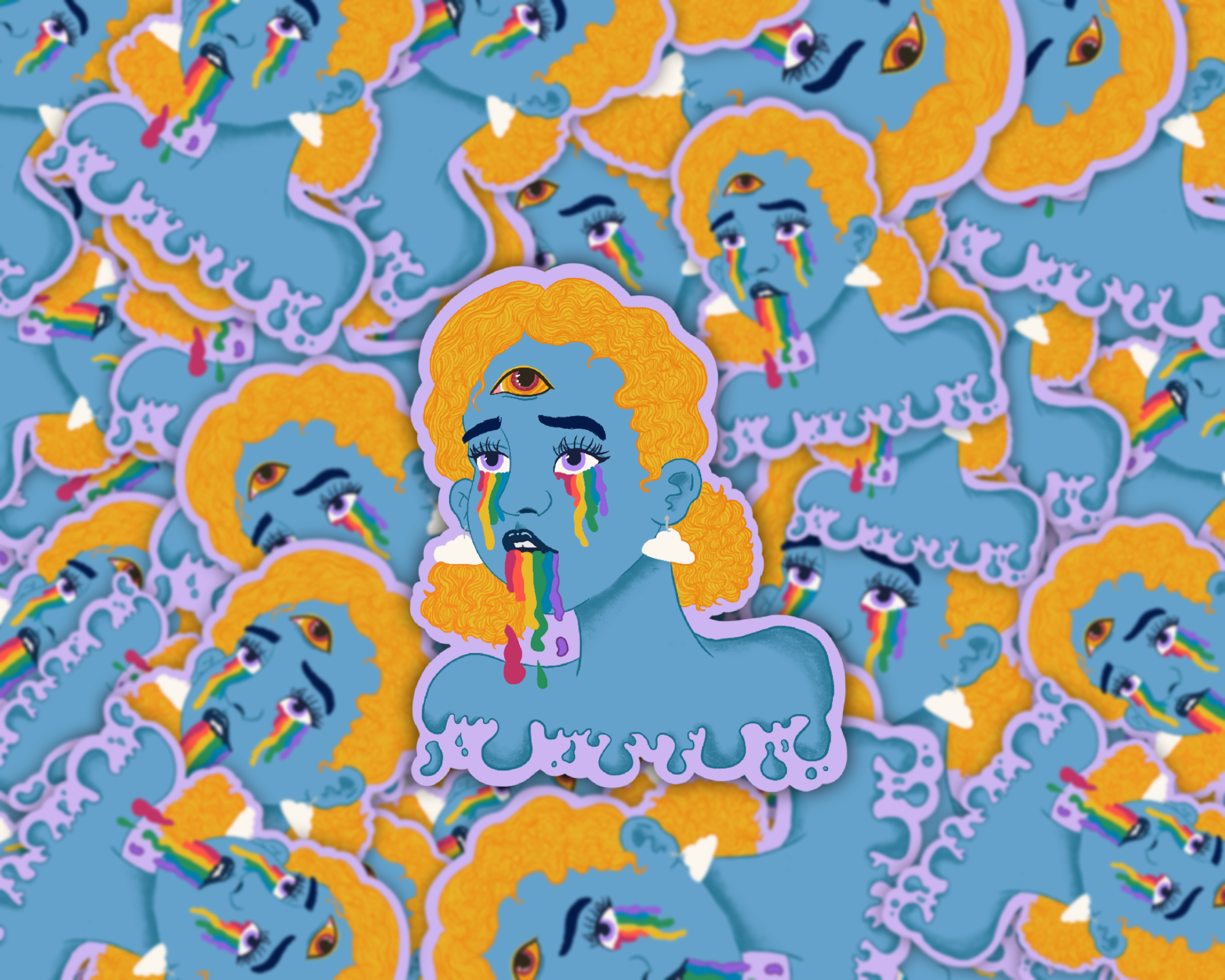 Rainbow Baby Sticker