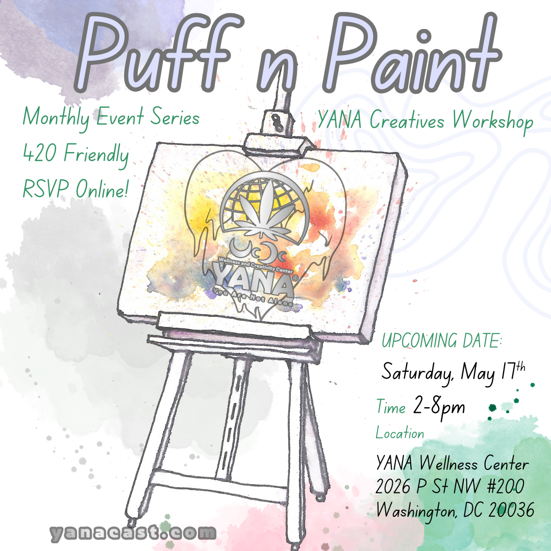 420 Event Series: Puff N’ Paint Creatives Workshop