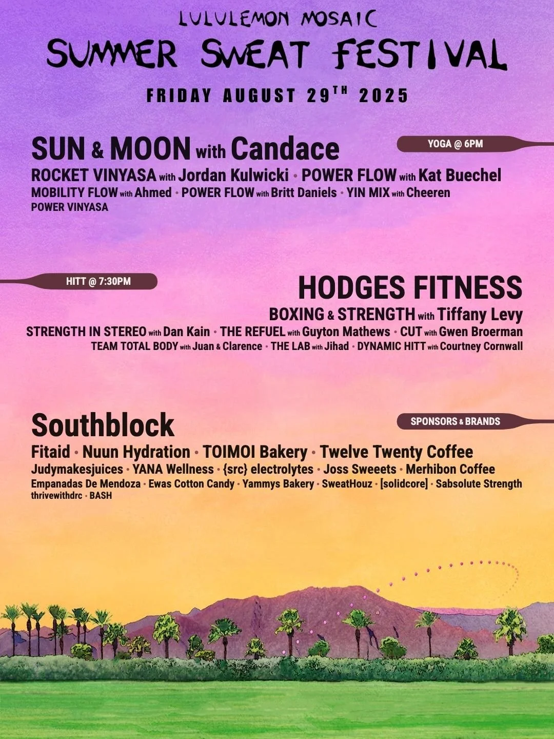 Lululemon Sweat Festival