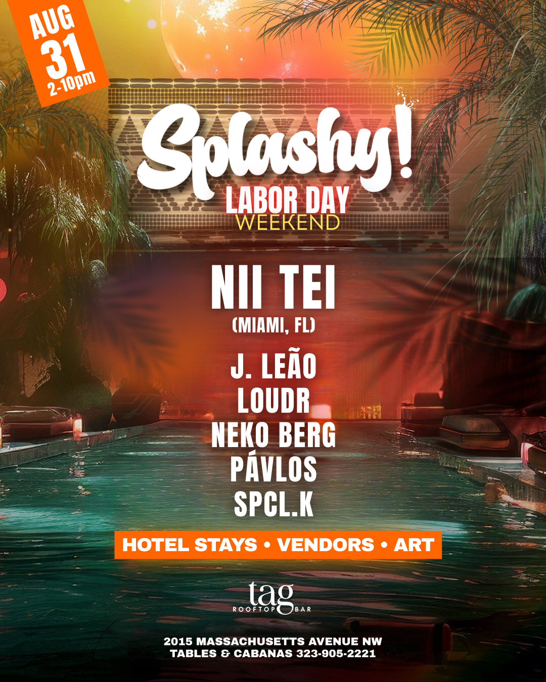 Rooftop 420 Pool Party