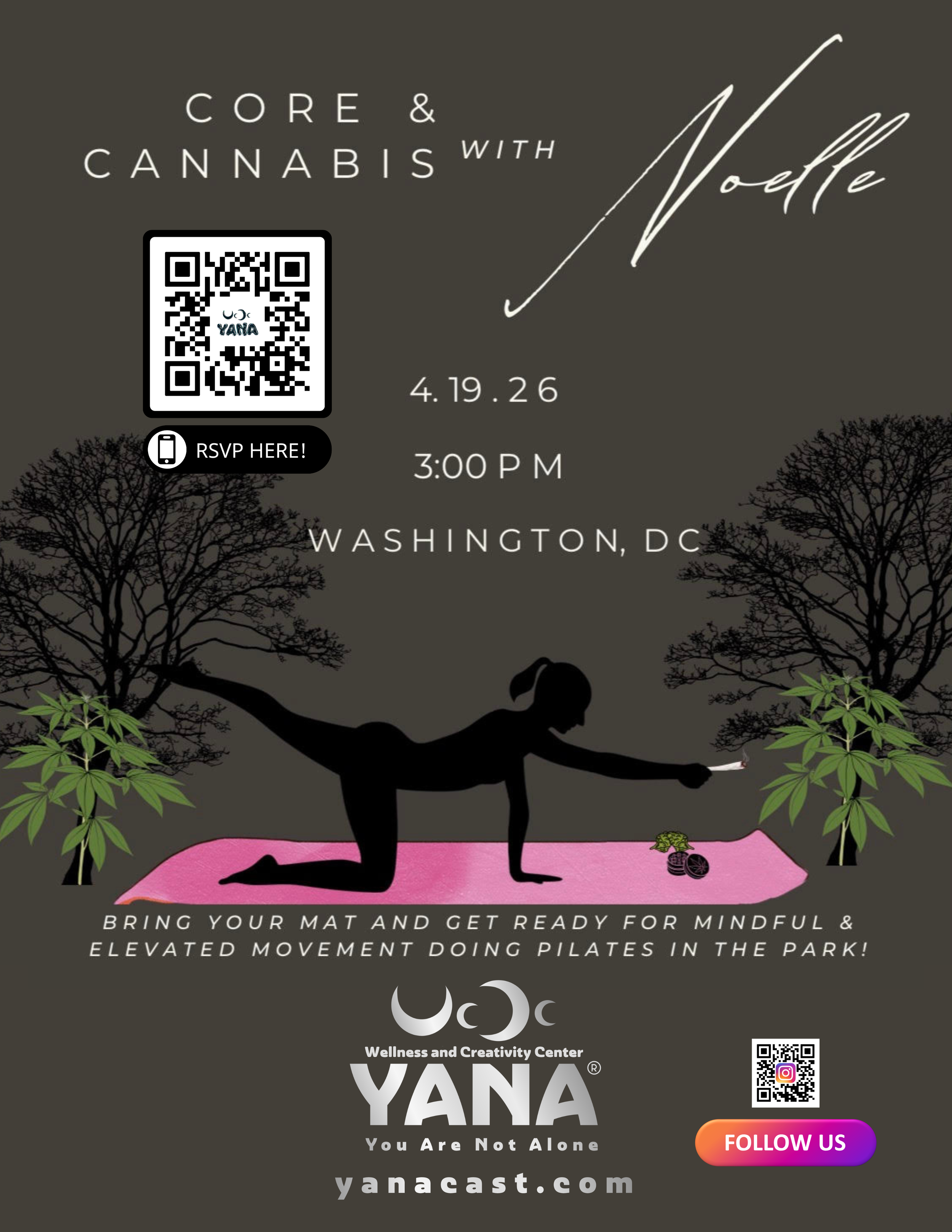 4/20 Fest: FREE Pilates in the Park