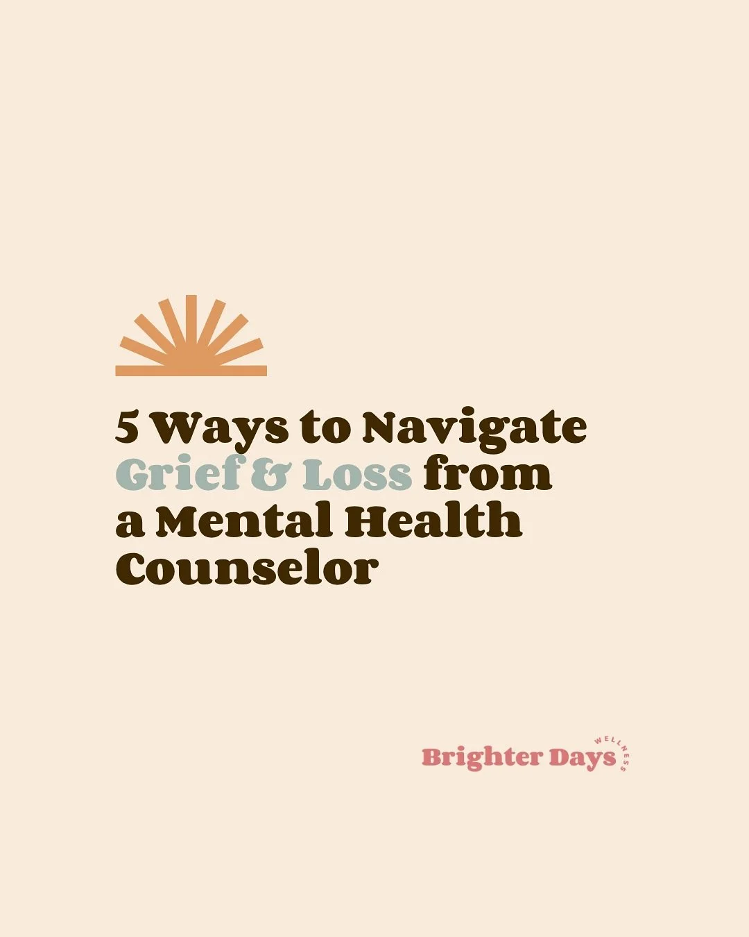 Grief can be messy, unpredictable, and it looks different for everyone. After losing both of my pets of 10-years last year, I learned firsthand the important of giving yourself grace and permission to grieve in your own way. 💛 If you&rsquo;re proces