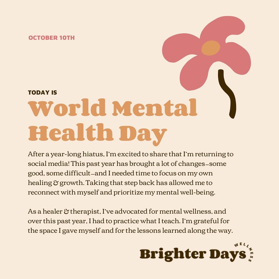 It&rsquo;s World Mental Health Day &amp; I&rsquo;m back! 🤗 How are you taking care of your mental health? 💬 Drop a comment below&mdash;I&rsquo;d love to hear from you guys! xx Britt🫶🏽 #mentalhealthawareness #worldmentalhealthday