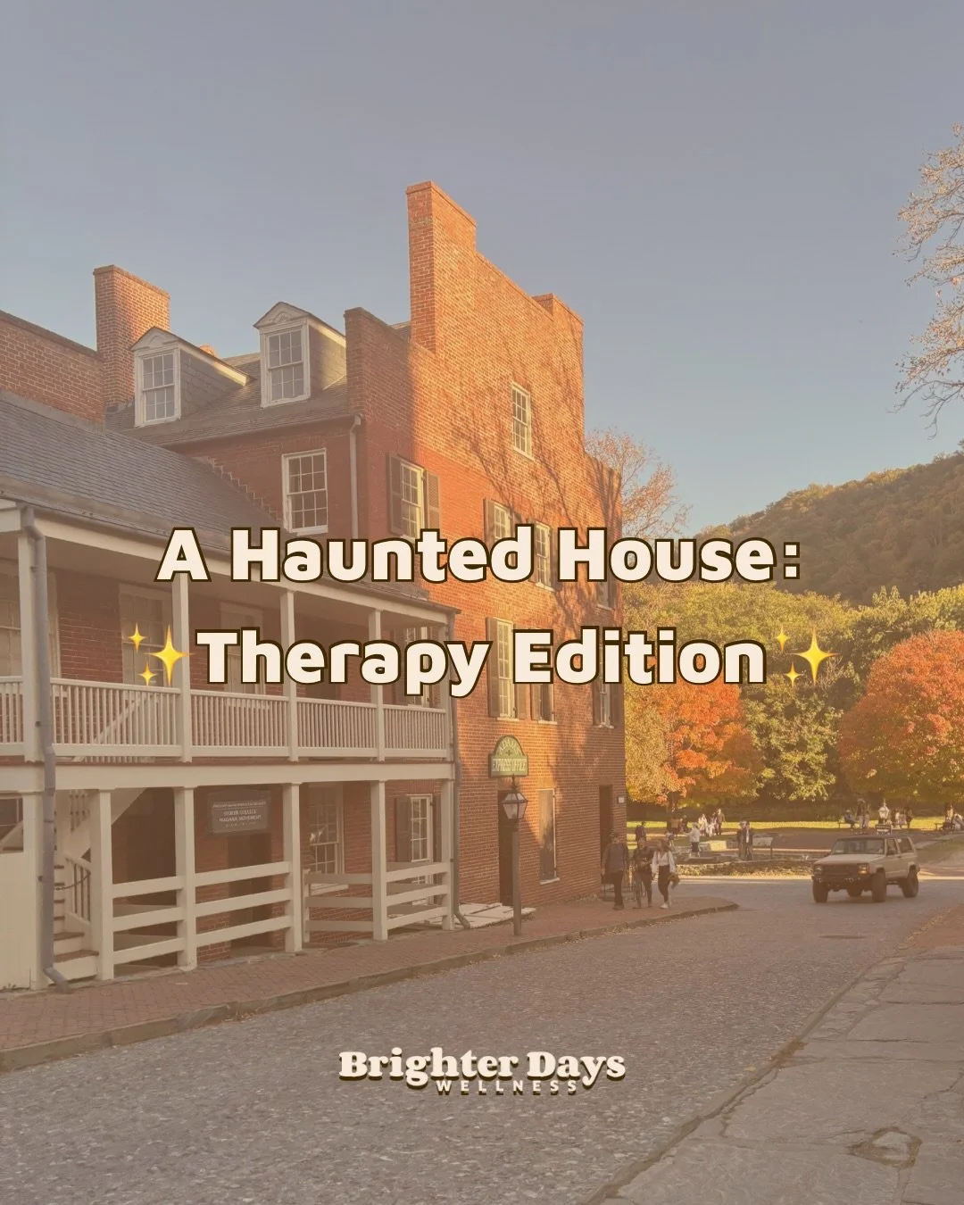 In the spirit of spooky season, a haunted house: therapy edition for clients and therapists 🏚️✨

➡️ Swipe if you dare and leave a comment letting me know what&rsquo;s in your haunted house!

Sometimes the scariest thing IS the thing that people don&