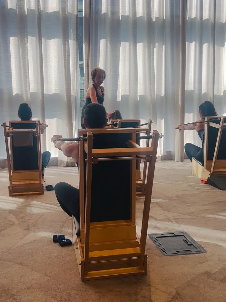 Happy to finally meet in person @mayosonje ! Simple words from your teaching that connected so many dots for me esp in my own body.  Thank you 🙏🏼 @music.citymovesme for a an amazing weekend with some of the greatest! #musiccitymovesme #pilates #cla