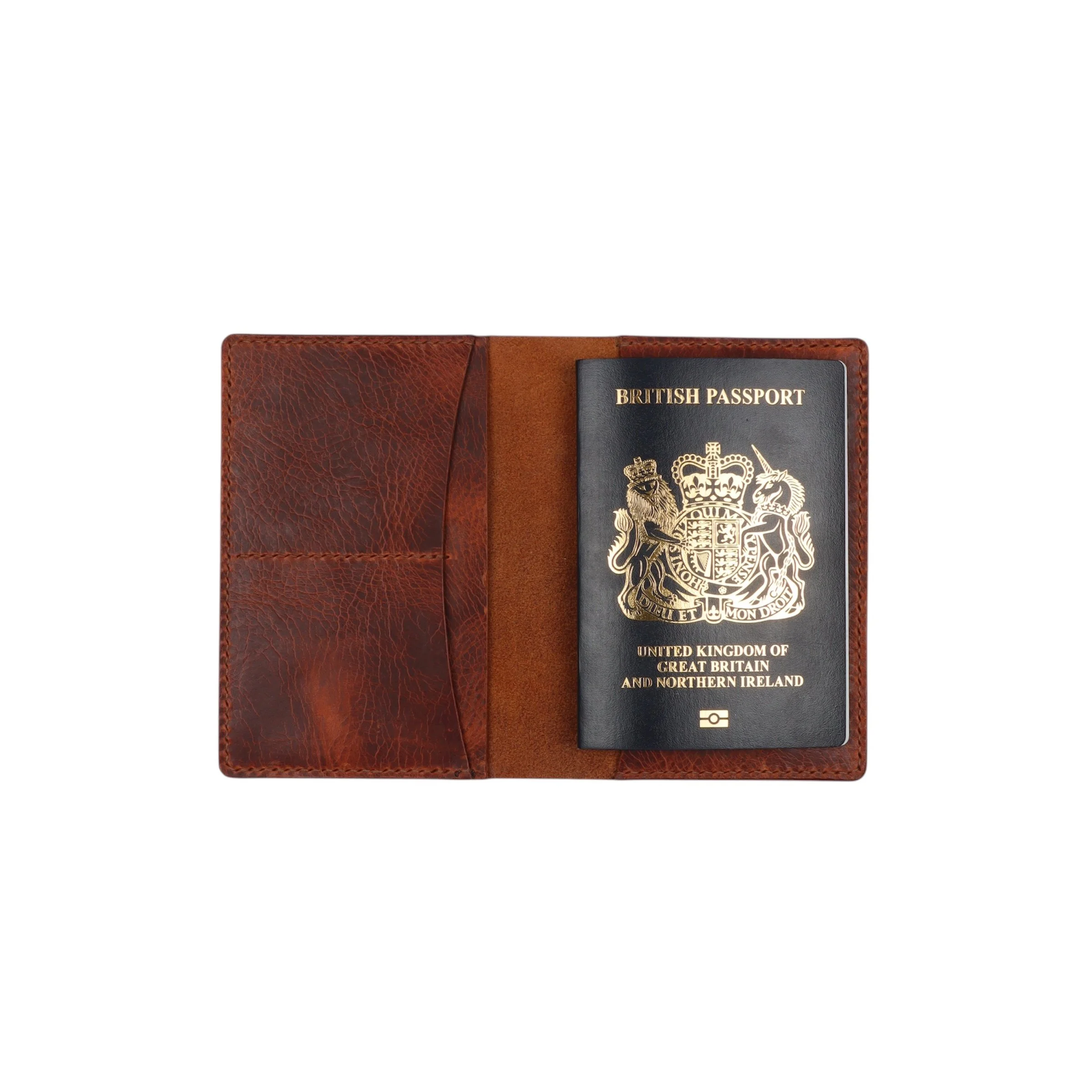 Passport Holder Oiled Leather Colour Whisky RRP £95.jpg
