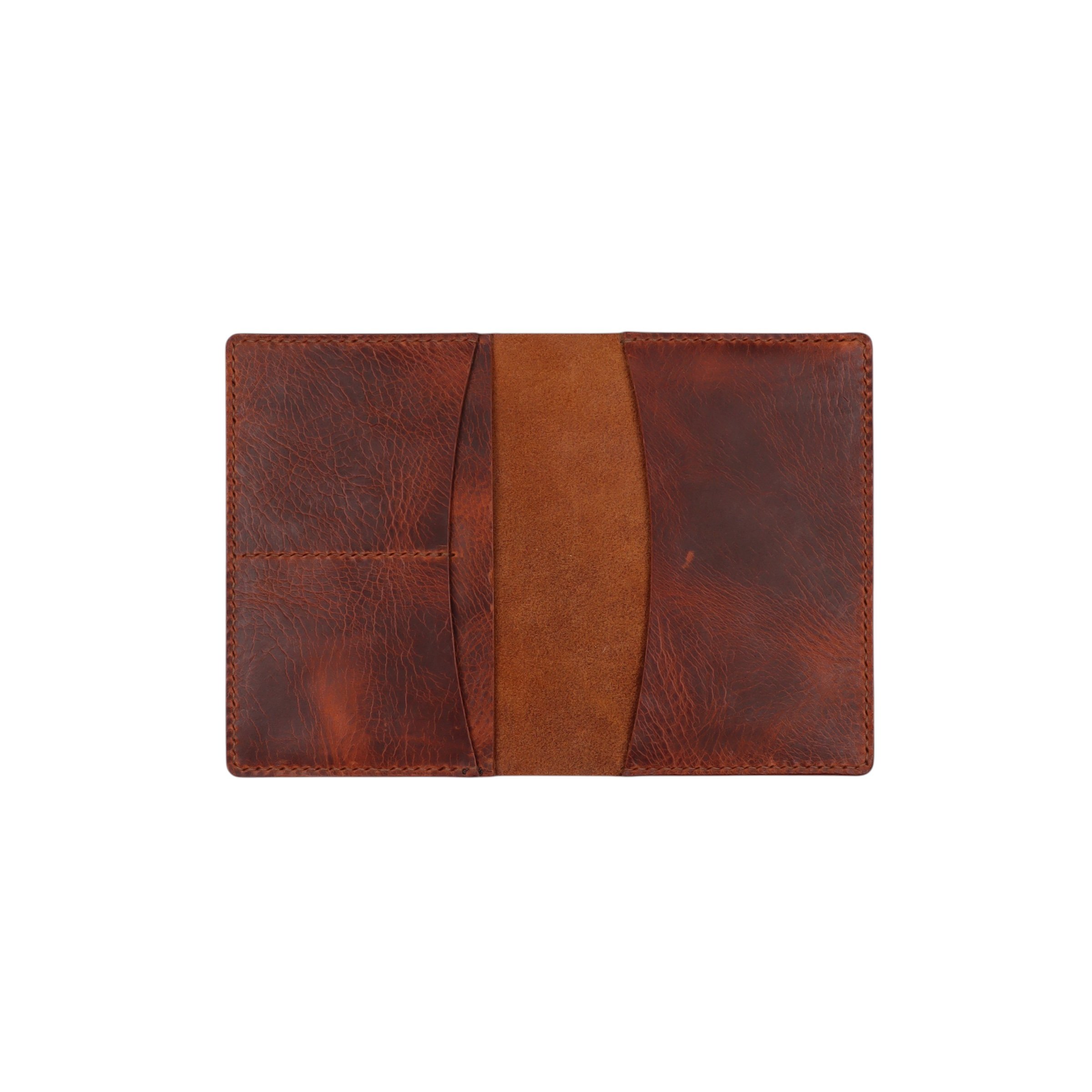 Passport Holder (no passport) Oiled Leather Colour Whisky RRP £95 (1).jpg