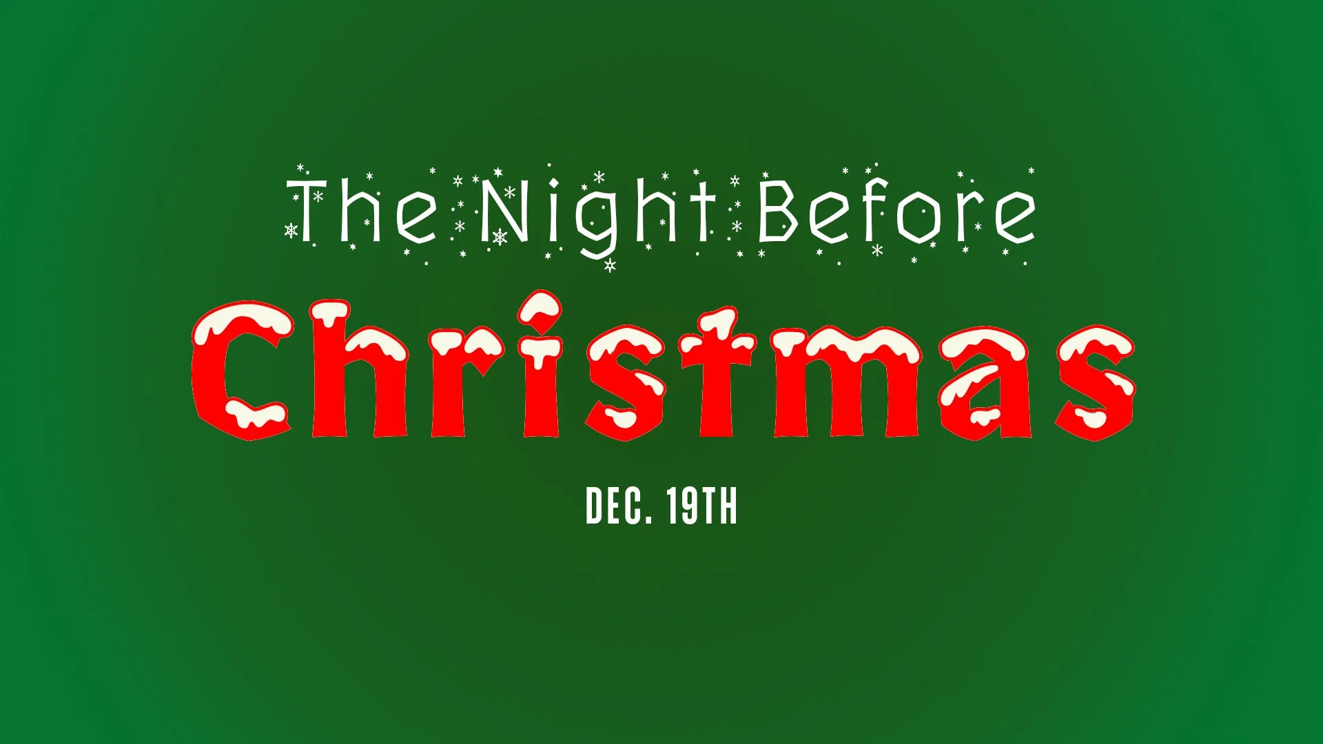 Youth Christmas Party