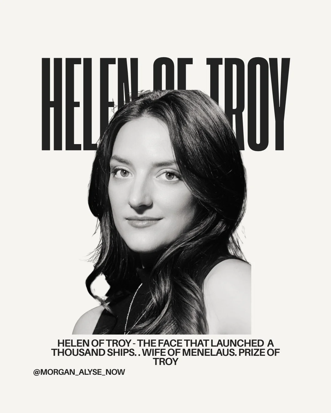 Everyone has a theory about Helen of Troy.
Or is it Helen of Sparta?
Is she the reason for the war, &ldquo;the face that launched a thousand ships&rdquo;?

She is a symbol, a pawn, a seductress, a victim &mdash; depending entirely on who is telling t
