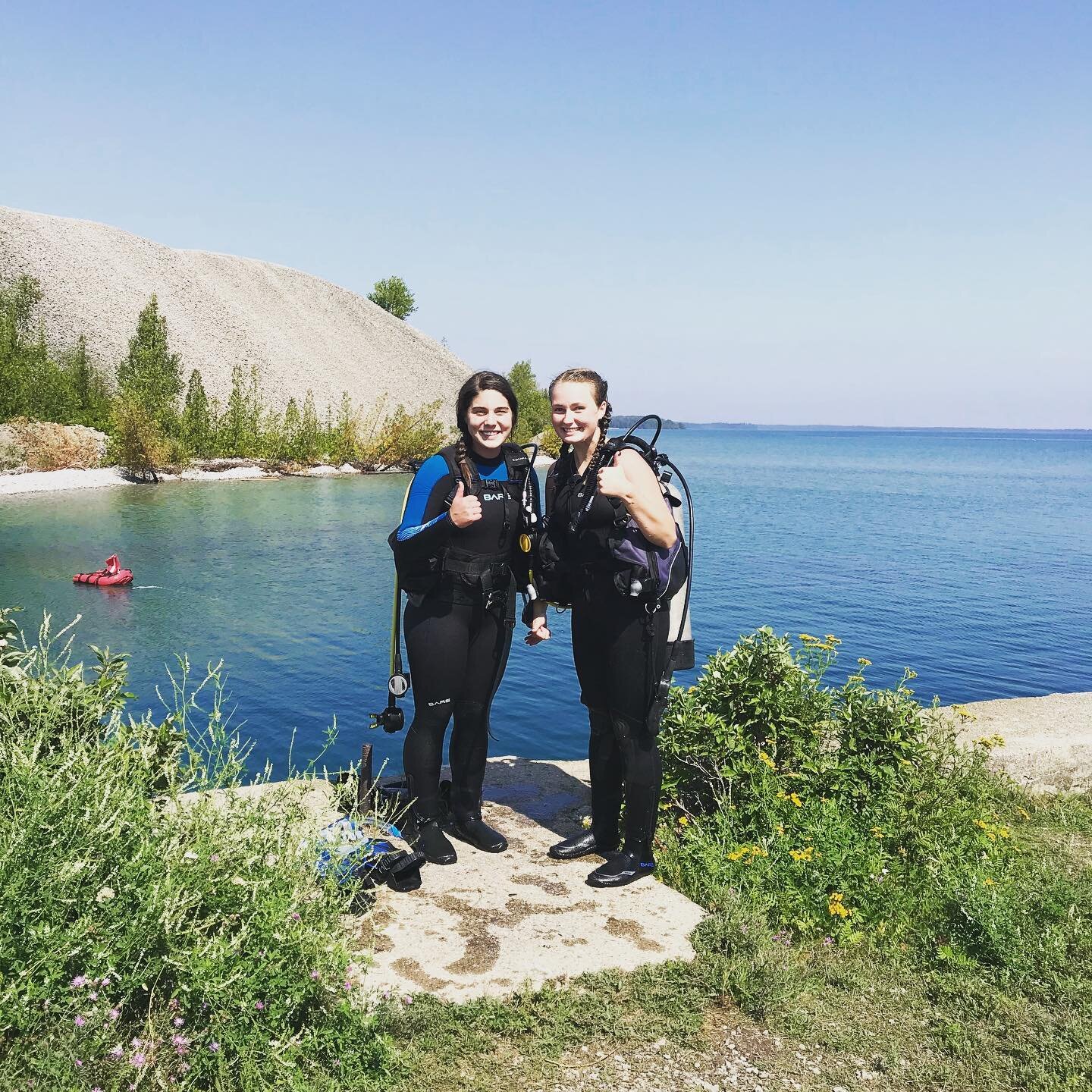 #learningtodive in the #greatlakes!