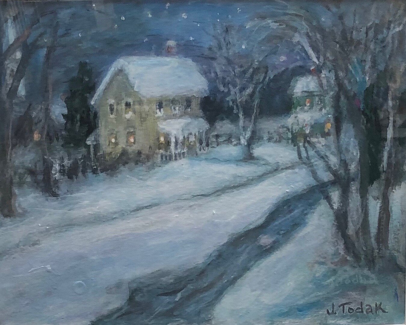 Quiet Night Home - 11" x 9"