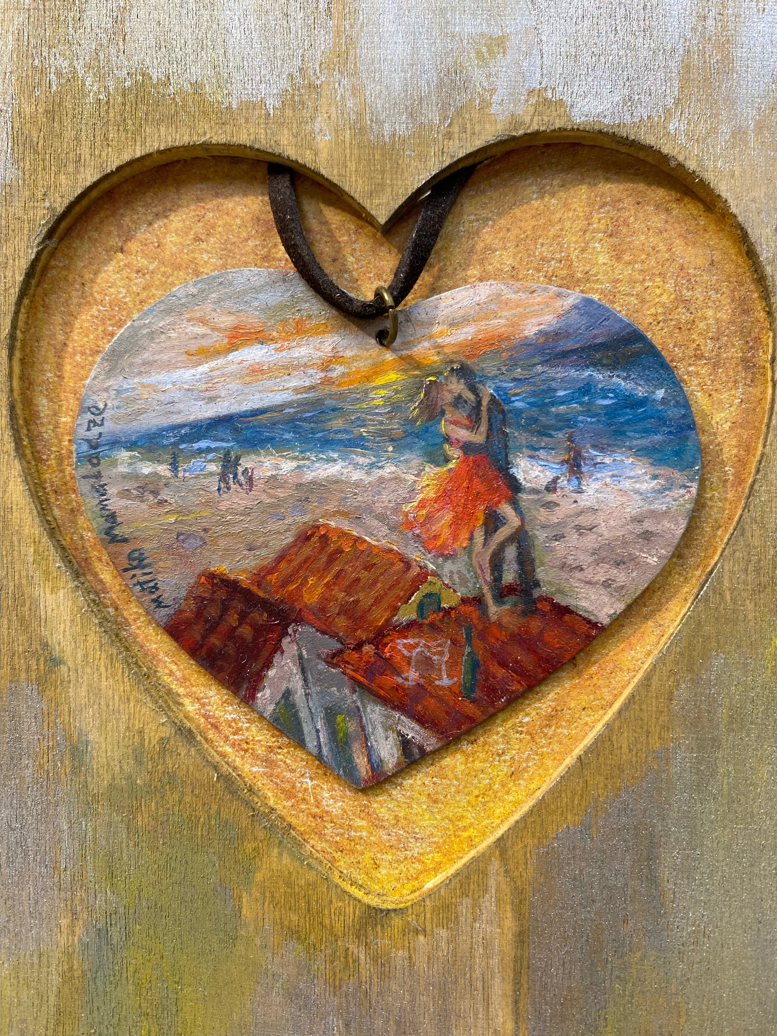 You & Me At the Shore - 2.5" x 3"