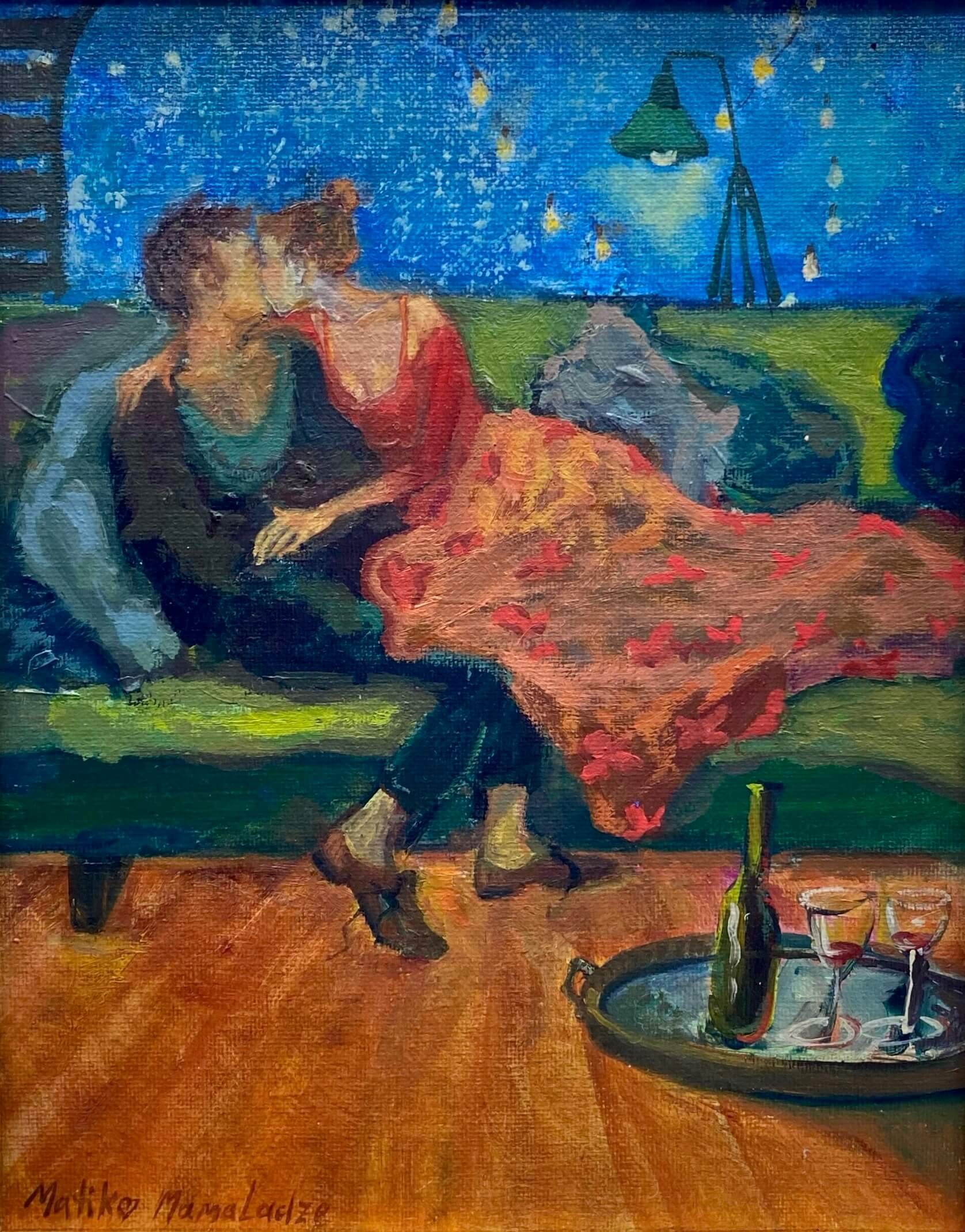 Melting Together - 8" x 10"