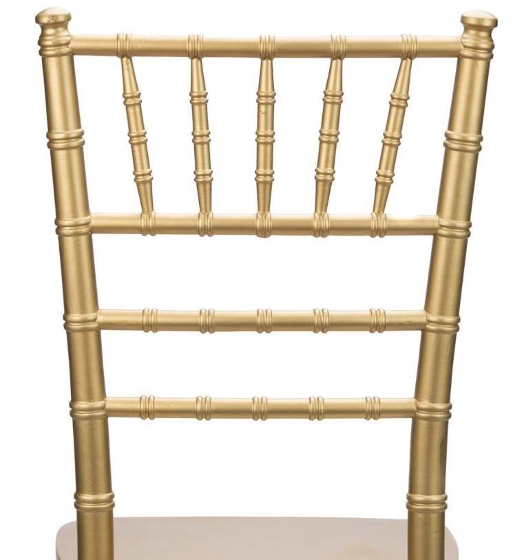 Gold Chiavari Chair — Clermont Party Rentals