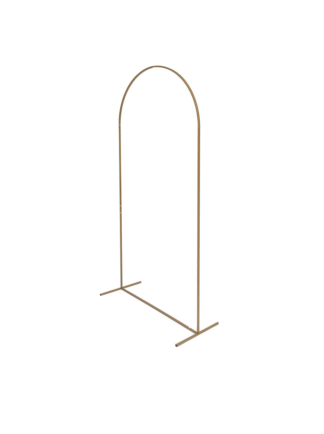 5ft Gold Metal Arch Backdrop Stand