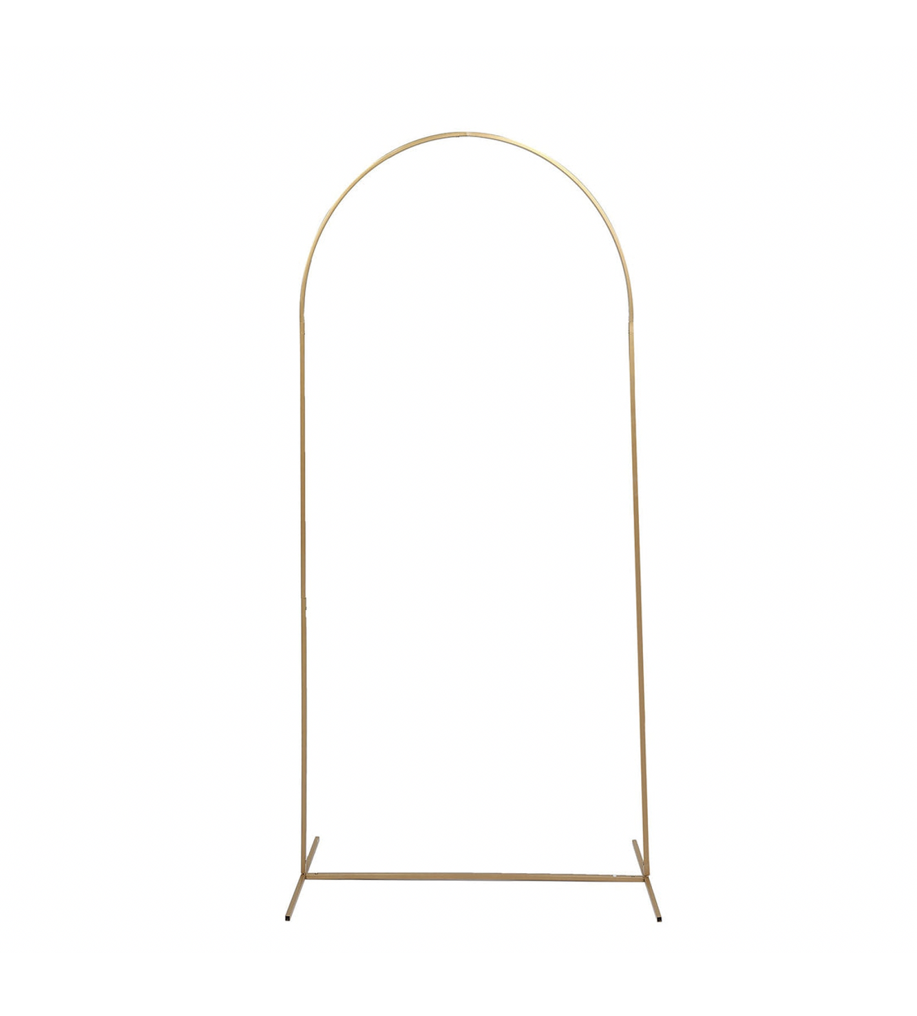 6ft Gold Metal Arch Backdrop Stand