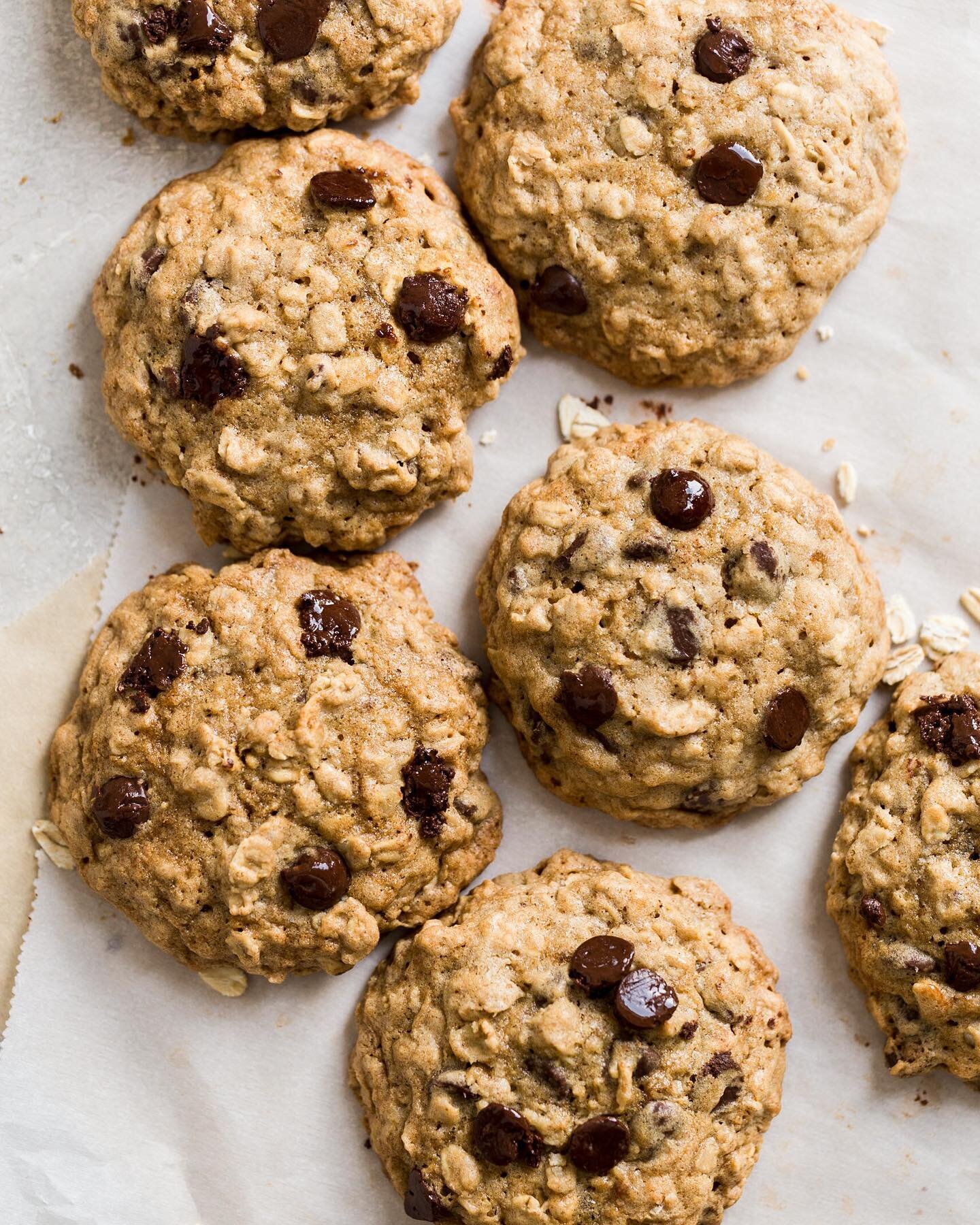 Need a breakfast idea? Make these oatmeal chocolate chip cookies! I mean, there&rsquo;s oatmeal in them so they are basically breakfast 😂. We LOVE these cookies so much, they are chewy and chocolatey and have not a raisin in sight!

Grab the recipe 