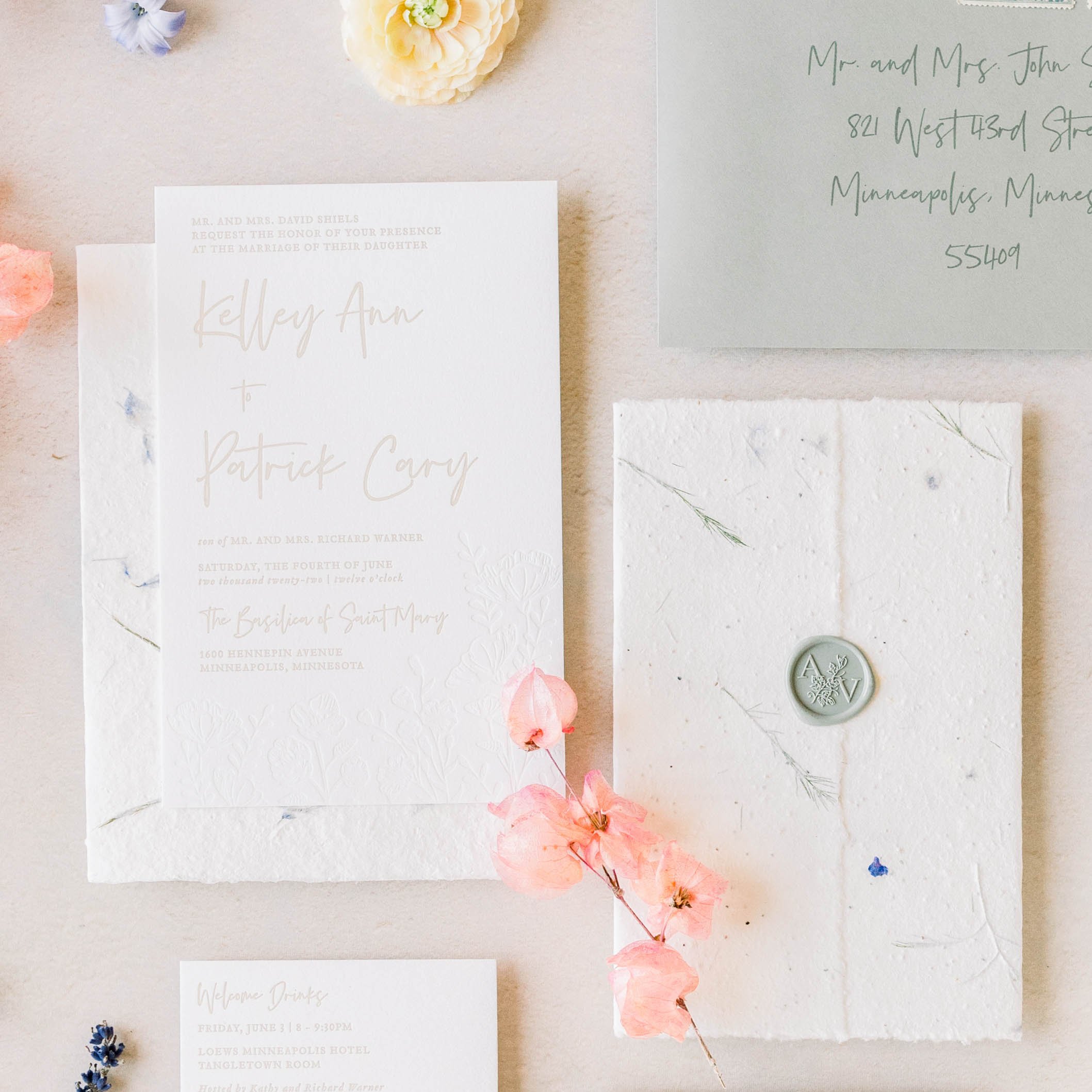 Gallery Handmade Paper Garden Party — Paper Rock Scissor | Custom ...