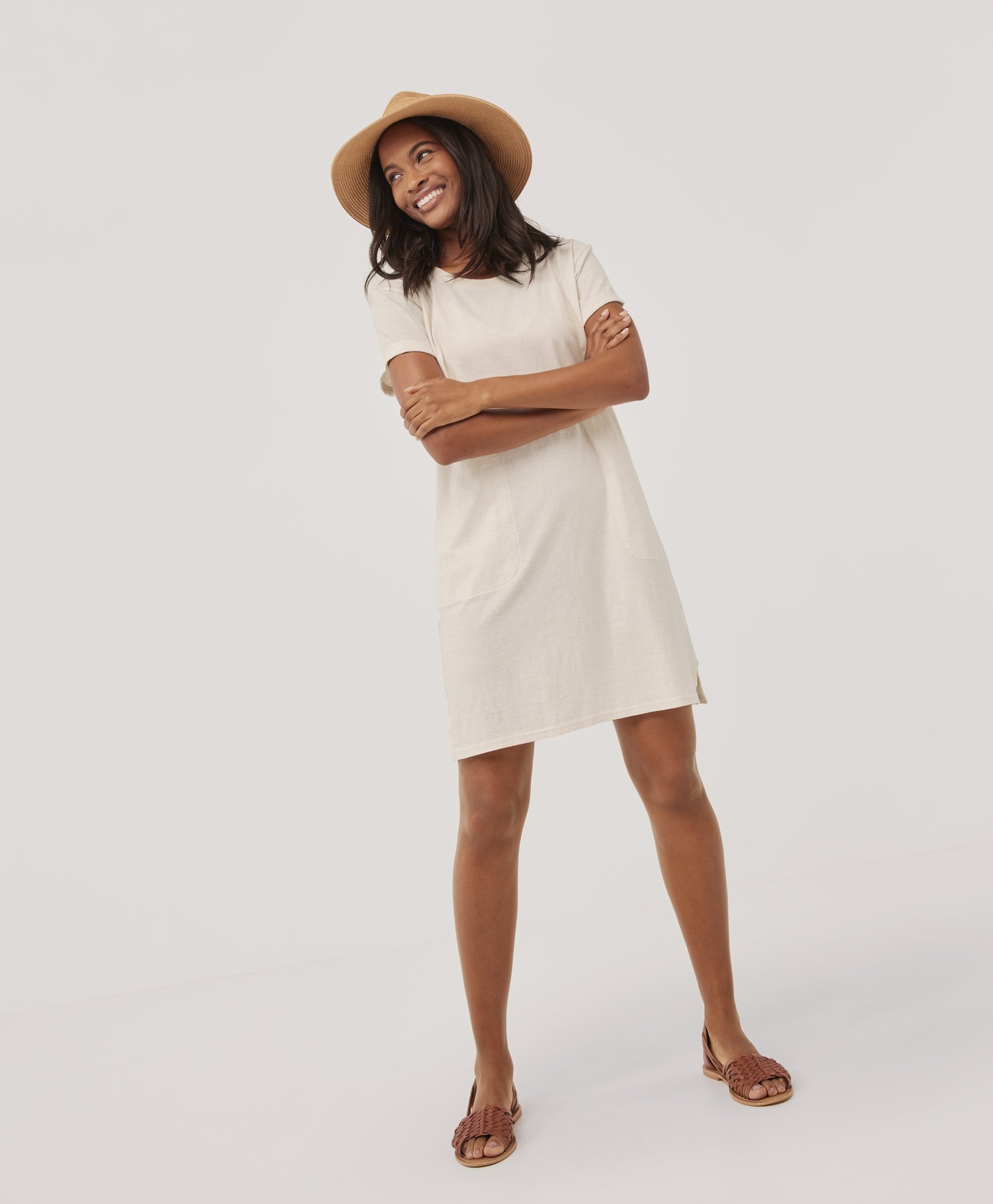 Pact: The Mix Tee Dress — For The Good