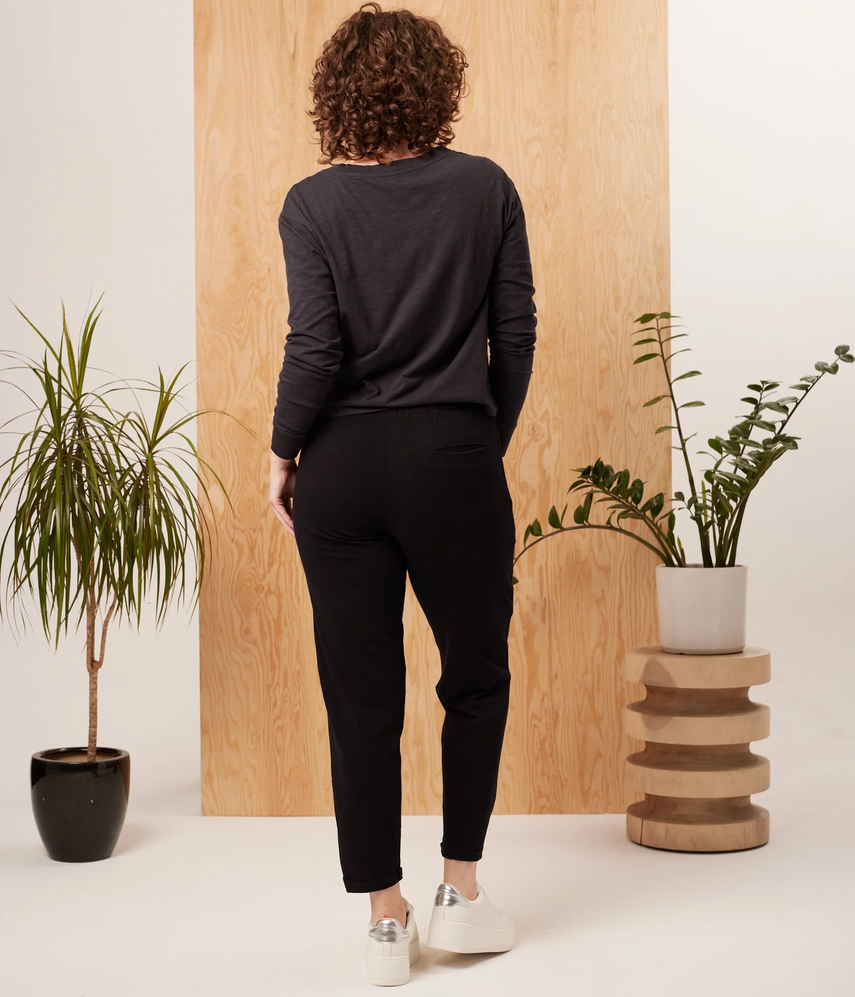 Known Supply 100% GOTs Certified Organic Cotton Slub long sleeve graphic tee with the word Love