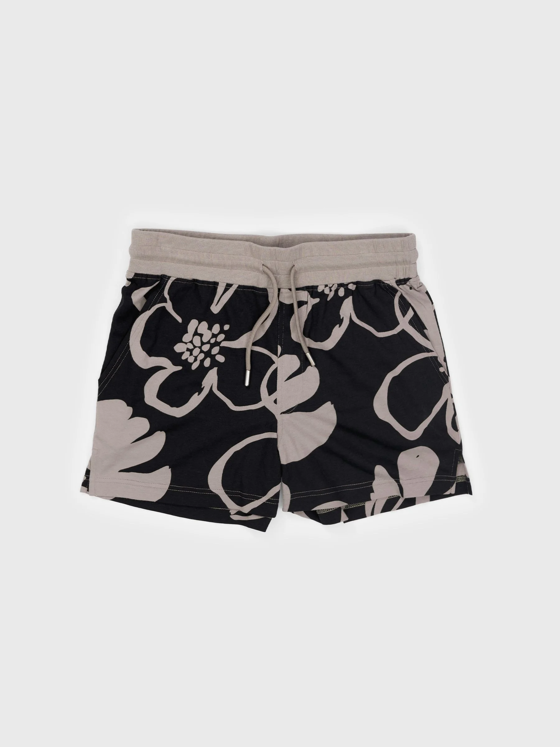 Happy Earth: Moonflower Drawstring Shorts