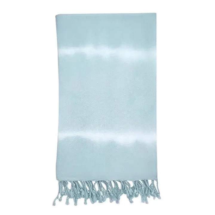 Slate + Salt 100% Turkish cotton towel in ocean tie dye