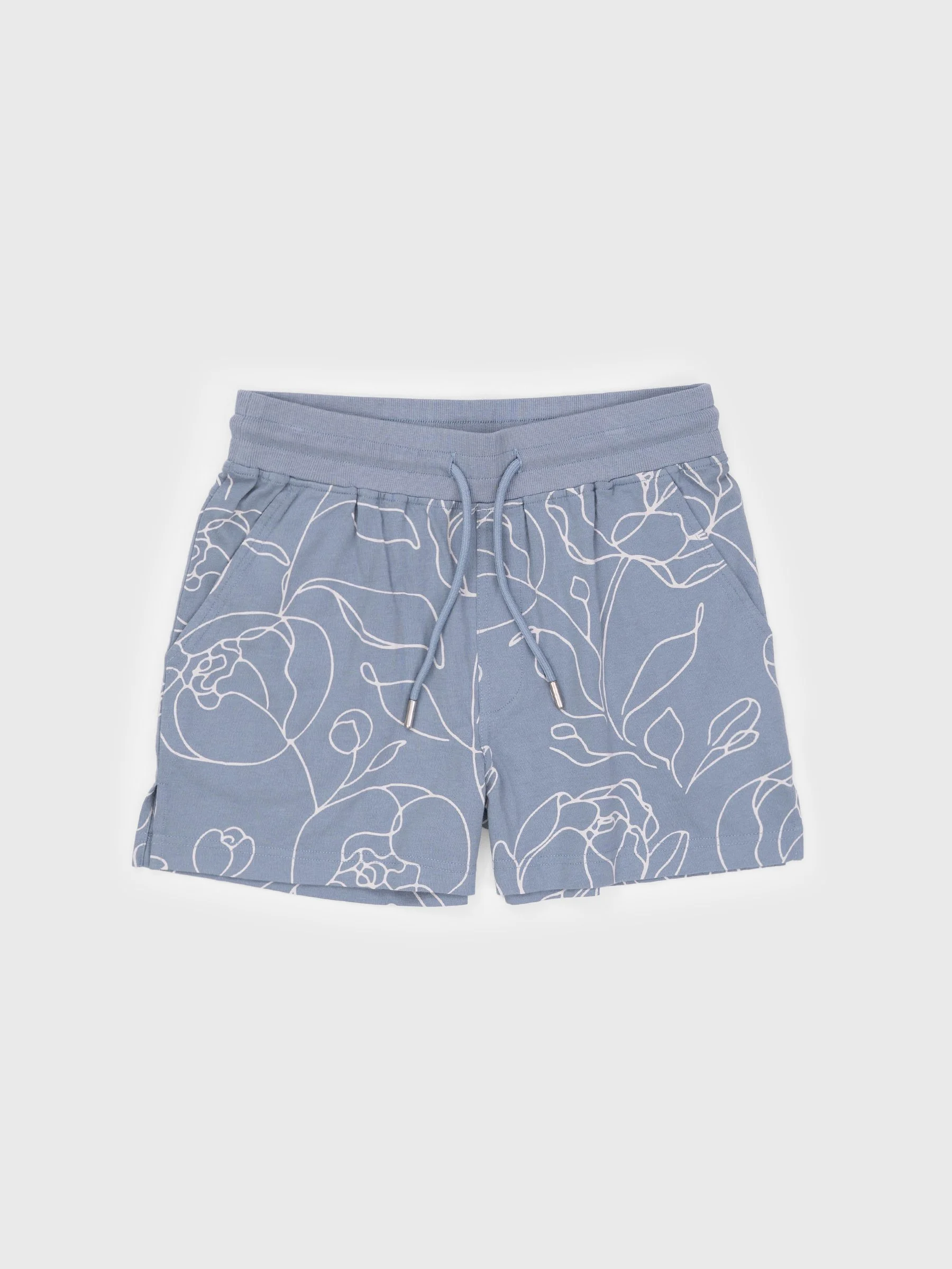 Happy Earth: Garden Rose Drawstring Shorts