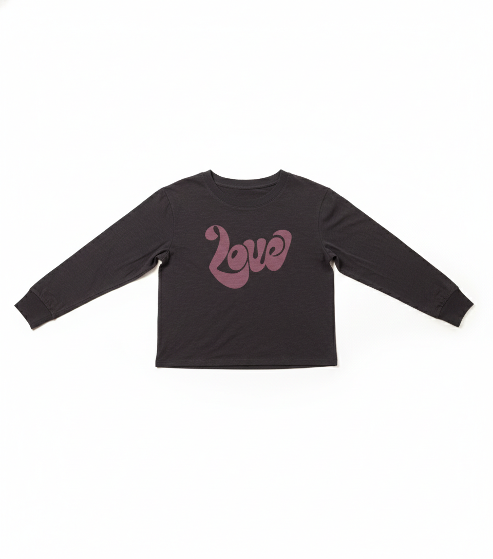 Known Supply: Love Swoop Long Sleeve Tee