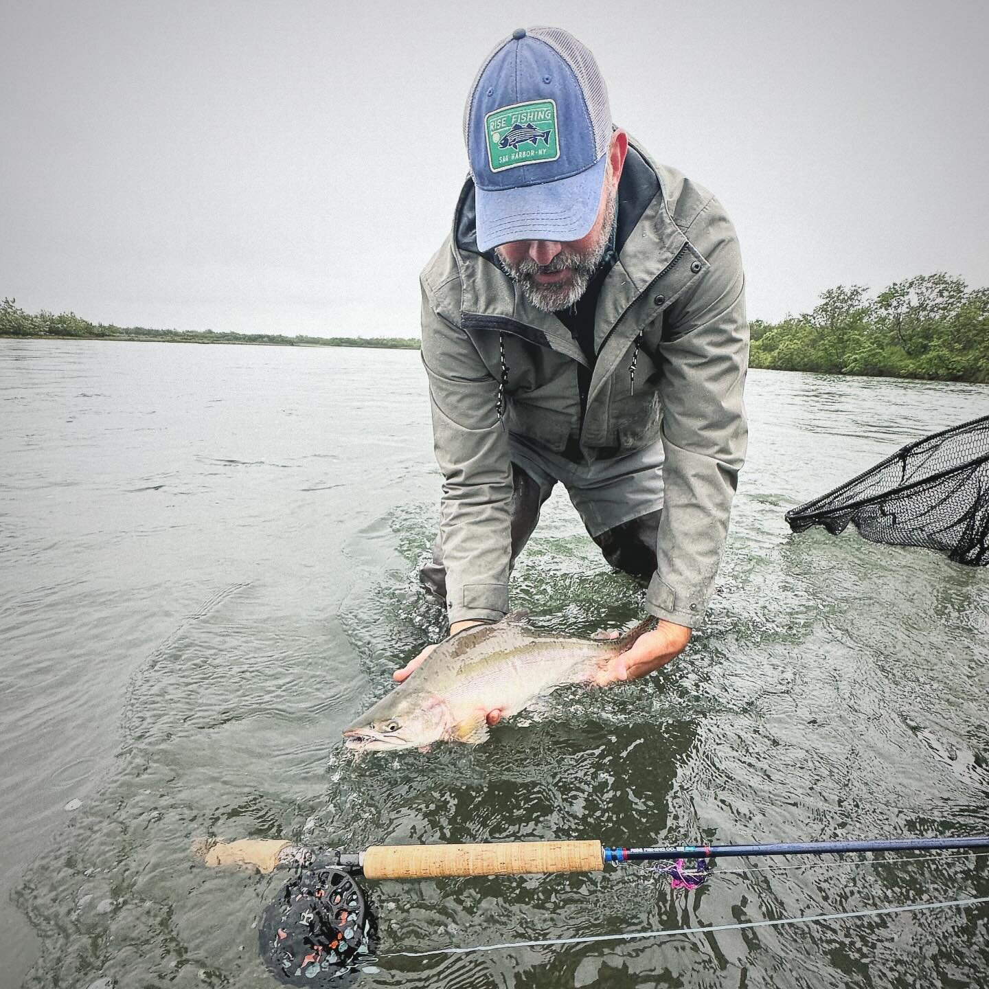 Sometimes the best fish are the ones you didn&rsquo;t expect to catch! 
And yes, we do customize certain rods. We added a Spey butt to our Streamwalker Series 10&rsquo; 9wt for this trip to Alaska. 
We are going back to Alaska. Hosting a trip in Augu