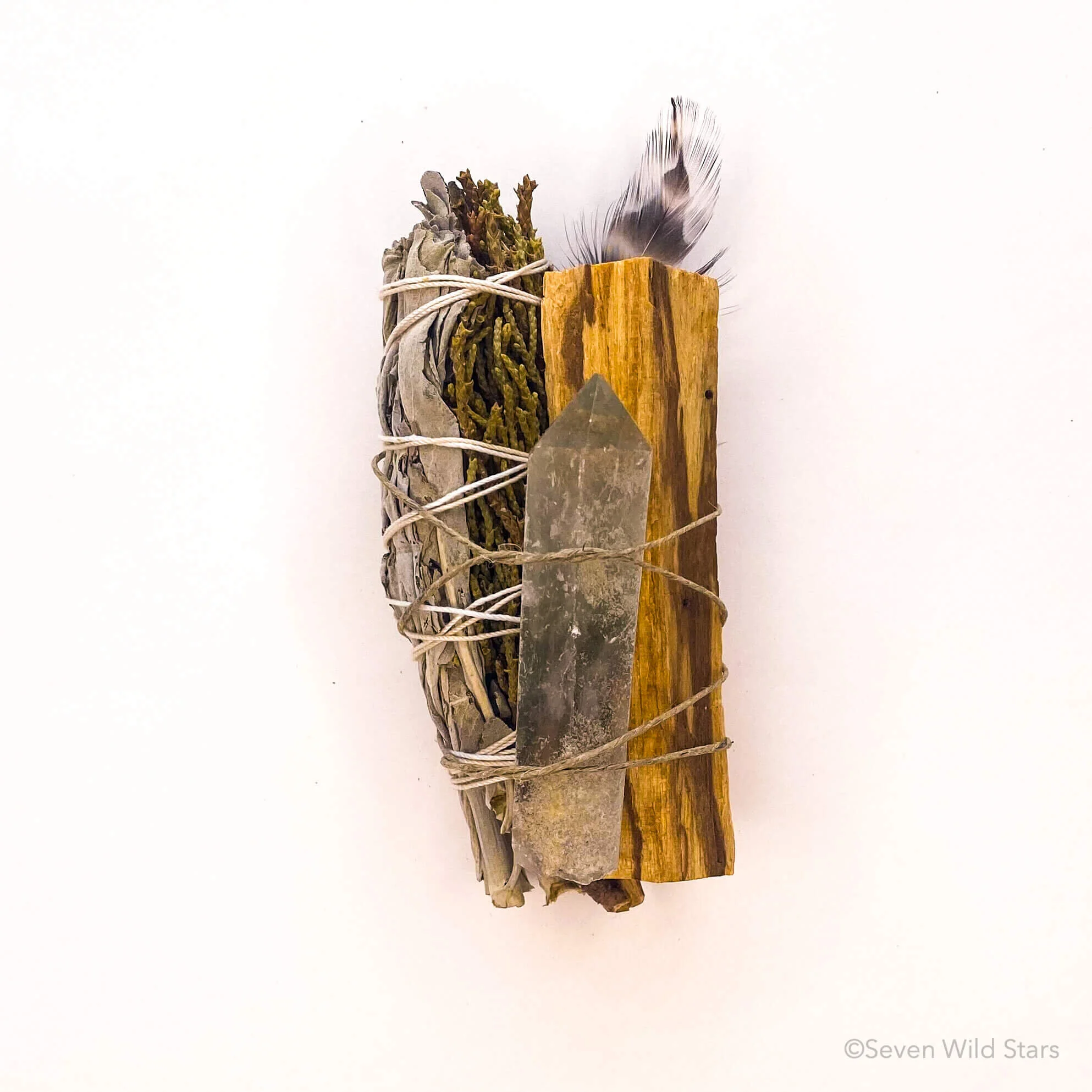 Cedar Sage + Clear Quartz Bundle