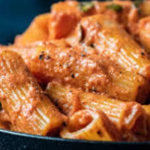Spicy Vodka Pasta &amp; Bread