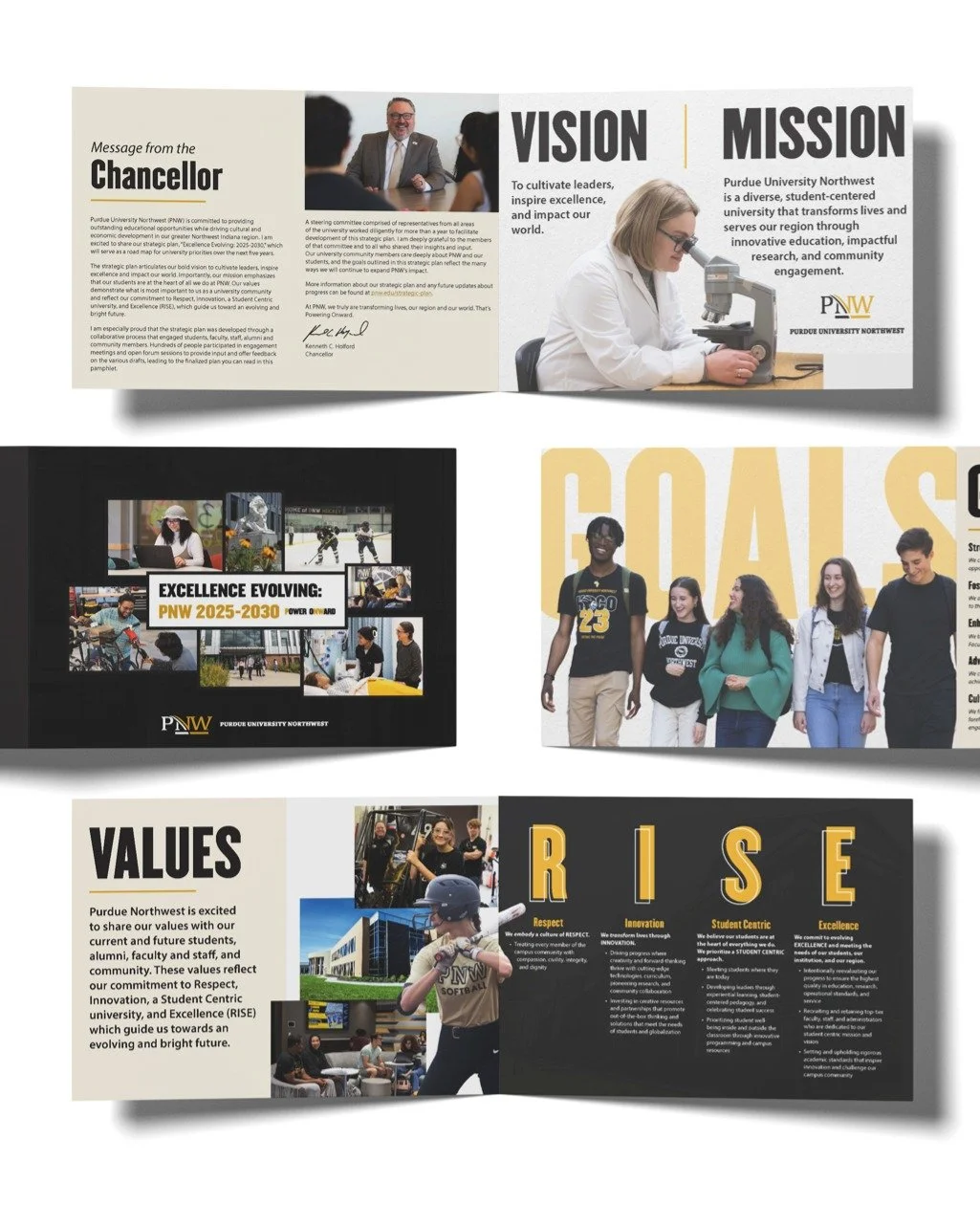 Earlier this year I worked with a larger consulting firm that advised Purdue Northwest through their strategic planning process 🎓. My role was to help on-site with logistics for two large group meetings for several hundred people and to deliver docu