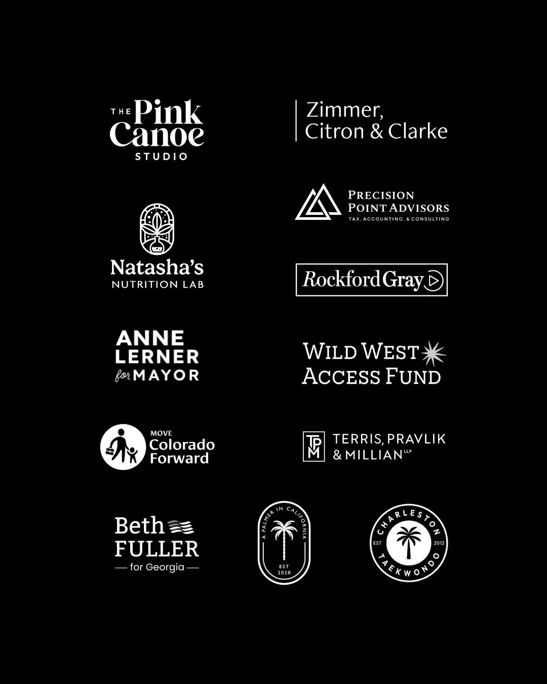 A 2025 brand recap--thank you to all of the amazing folks who have trusted us with their brand identities and refreshes this year ✨! There are a few more that we're currently wrapping up and I can't wait to share in the new year.

If you're looking f