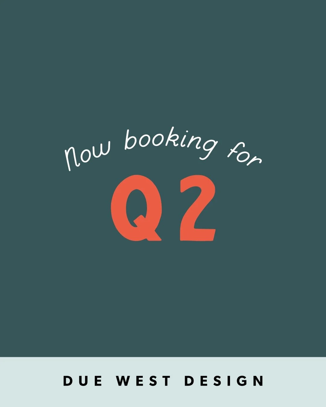 2026 has been off to a busy start and we're wrapping up a lot of projects and looking ahead to the next quarter! If you're interested in working together starting in April or over the next few months, now is a great time to get in touch to discuss yo