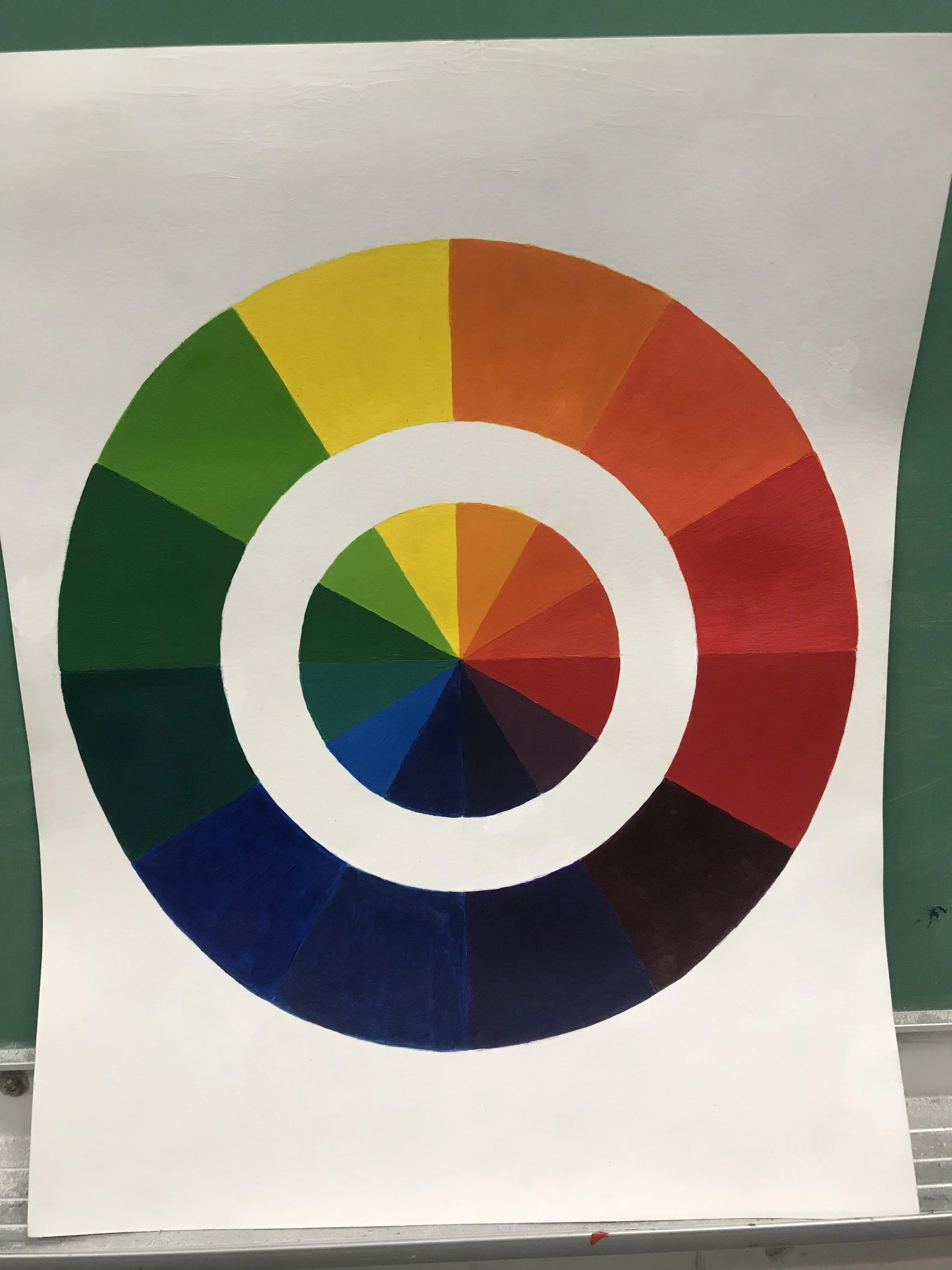 Student work, Fall 2019 (Color Theory)